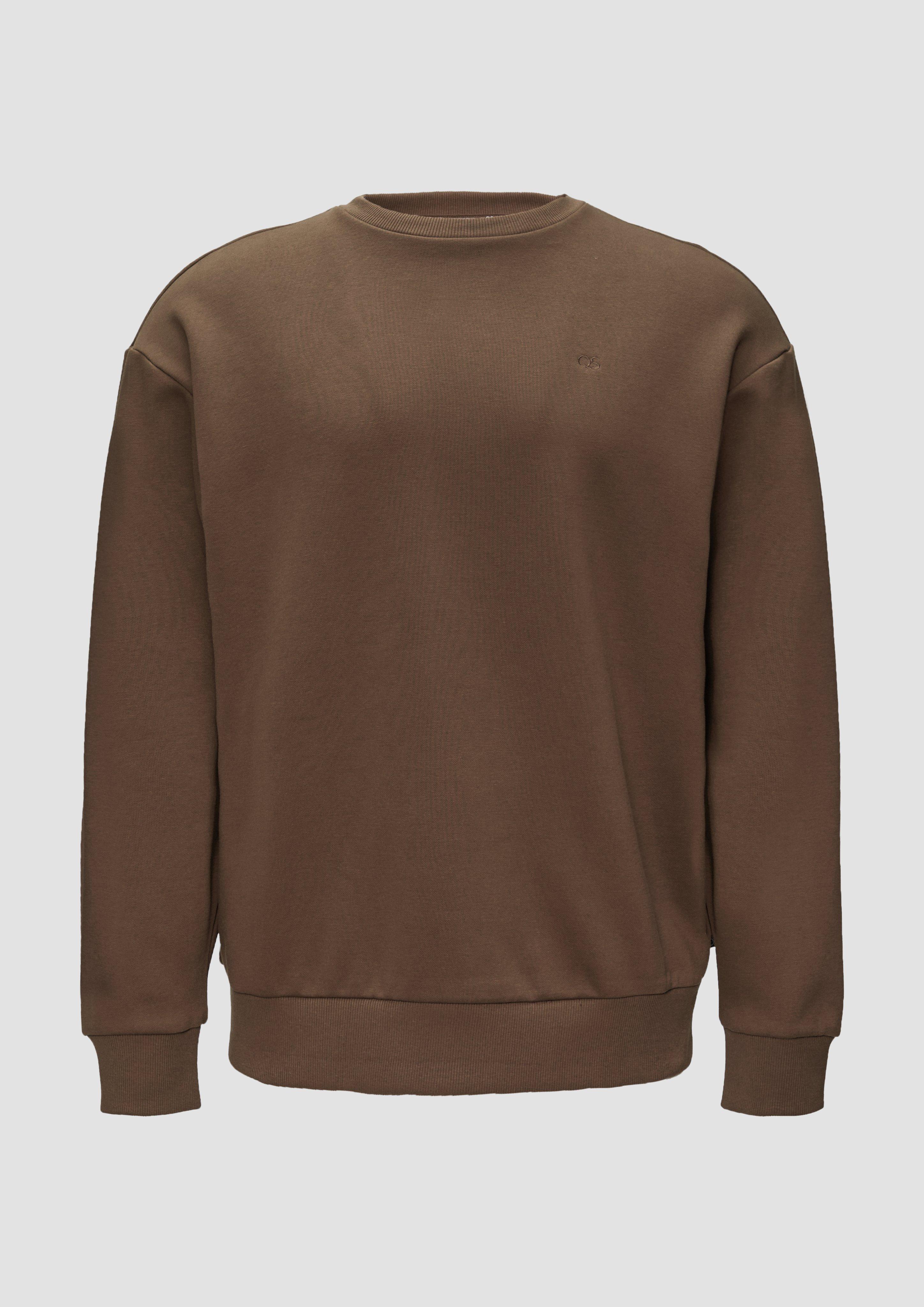 s.Oliver Sweatshirt mit Logo-Stickerei