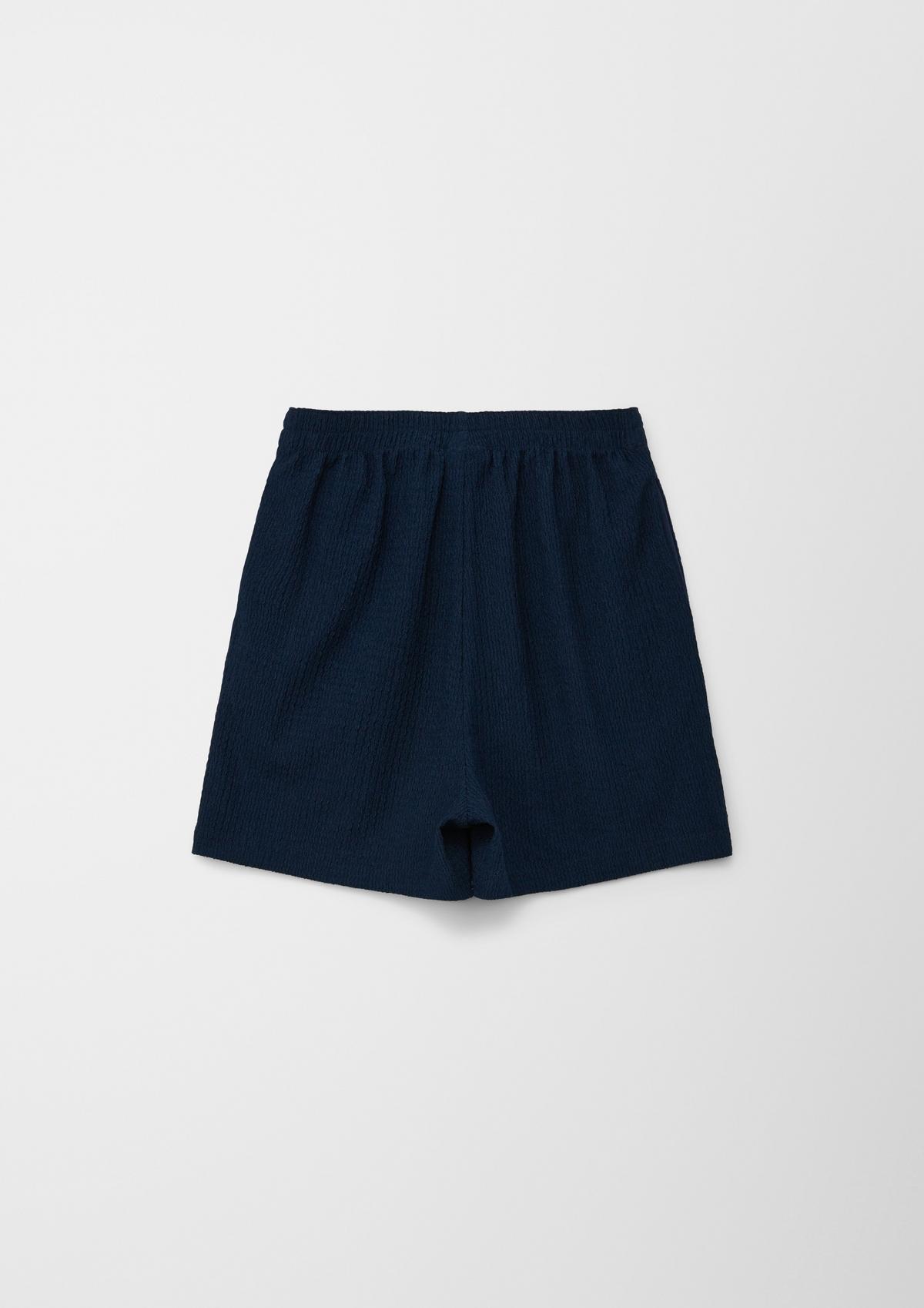 s.Oliver Crêpe shorts with an elasticated waistband