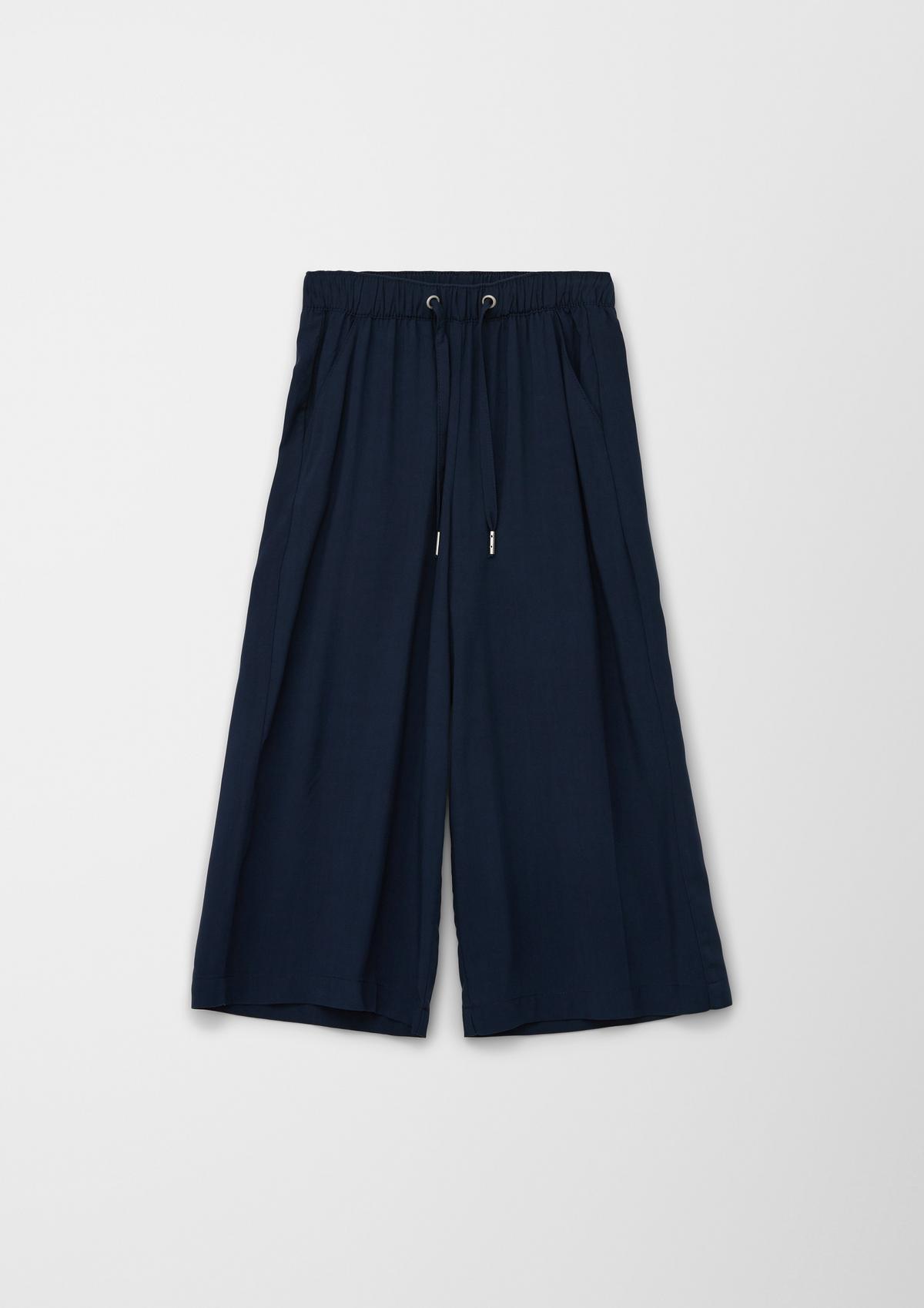 s.Oliver Loose fit: viscose trousers