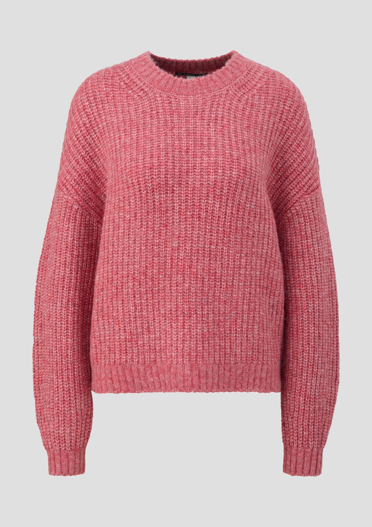s.Oliver Knitted jumper with dropped shoulders