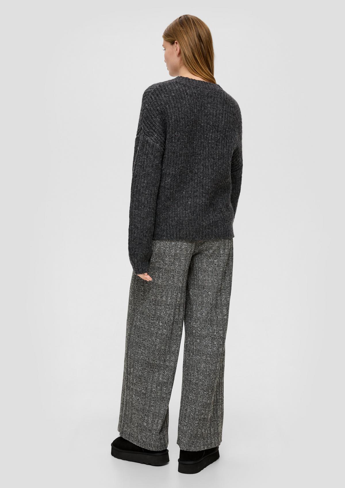 s.Oliver Knitted jumper with dropped shoulders