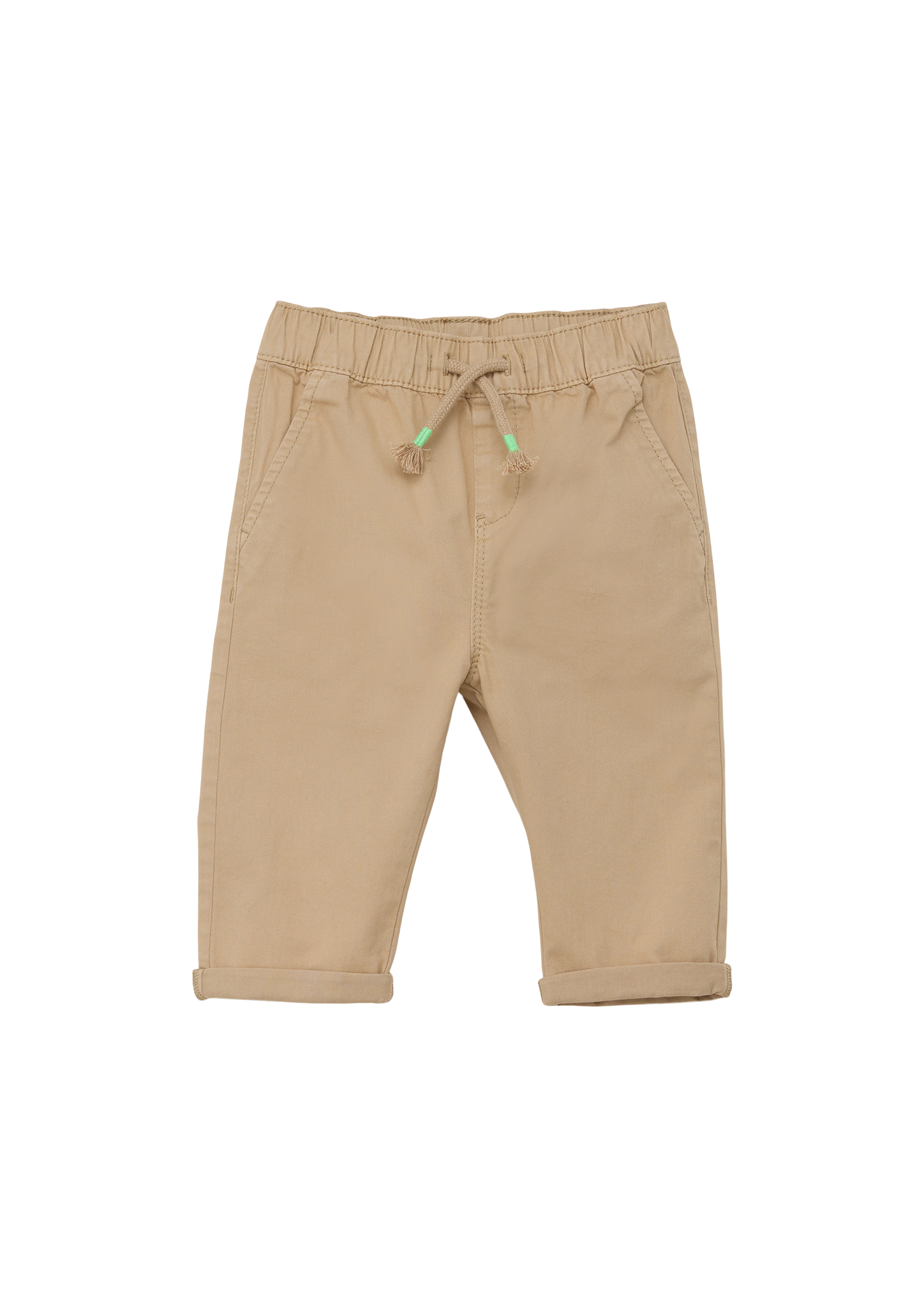 s.Oliver - Stoffhose aus Baumwolle, Babys, Beige