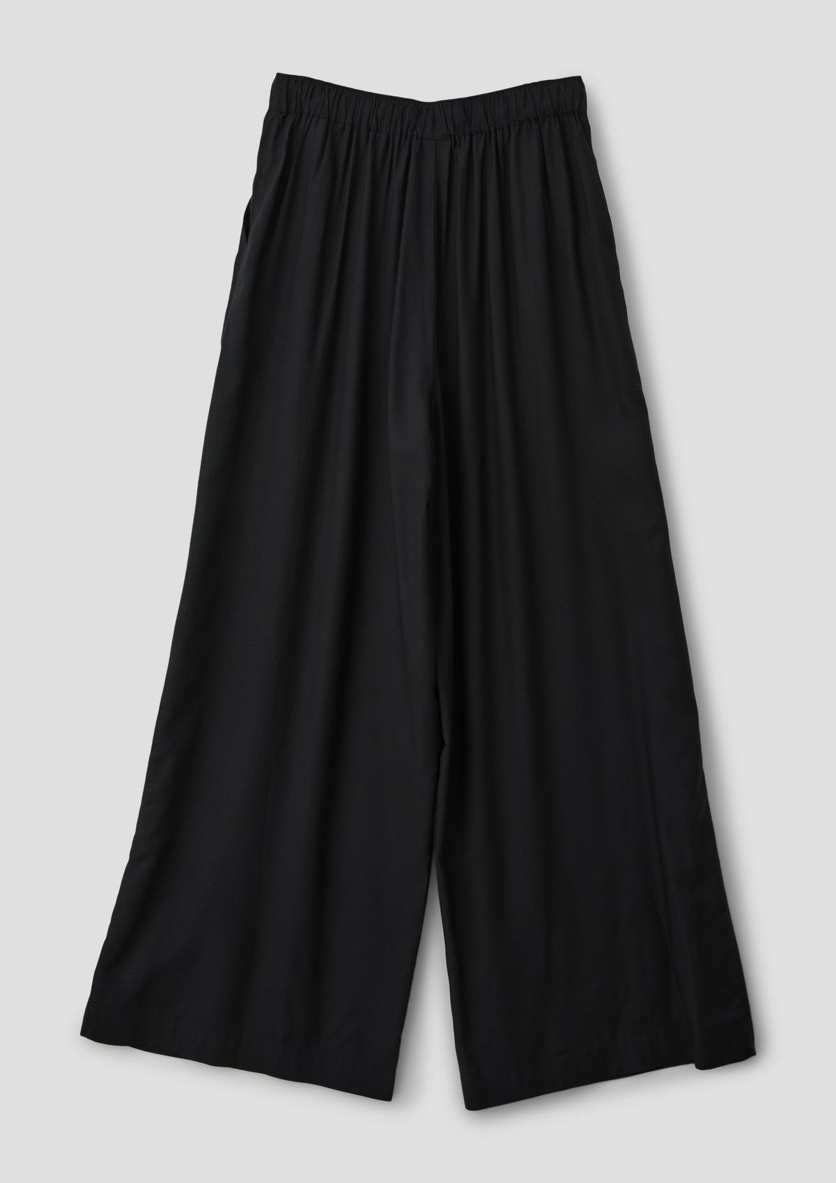 s.Oliver Relaxed fit: Crêpe trousers with a wide leg