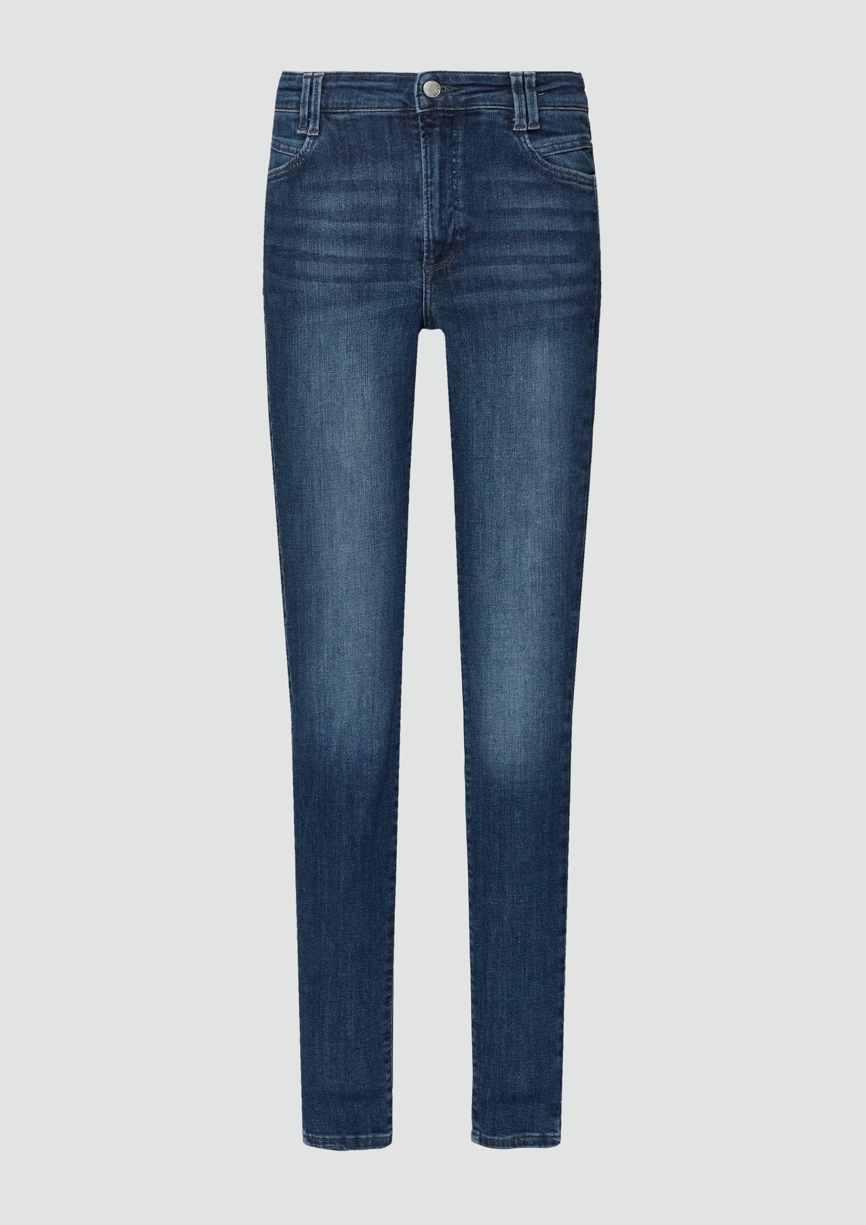Thumbnail - s.Oliver - Jeans Izabell / Skinny Fit / Mid Rise / Skinny Leg, Damen, blau