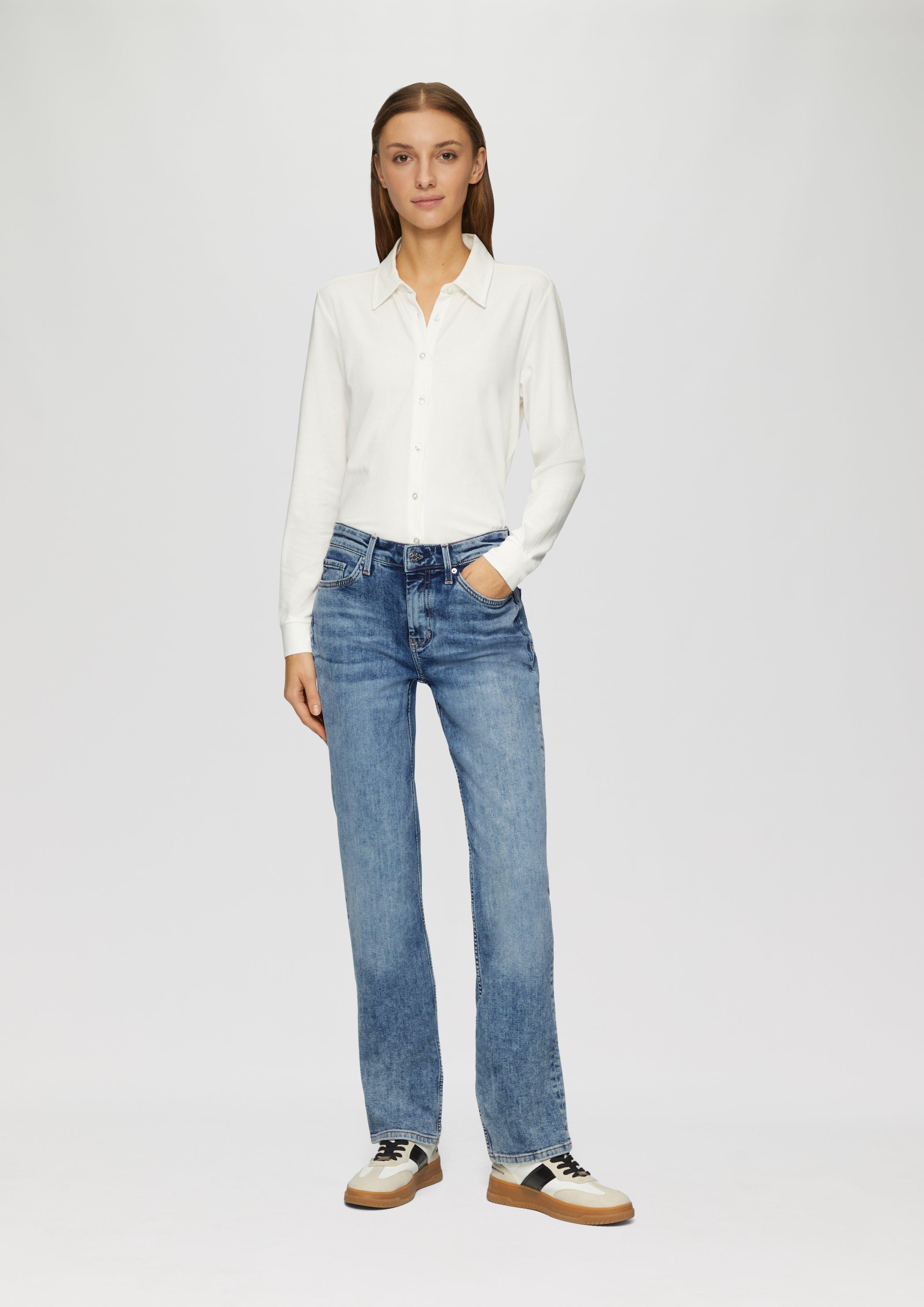 S.Oliver Jeans Karolin / Regular Fit / Mid Rise / Straight Leg