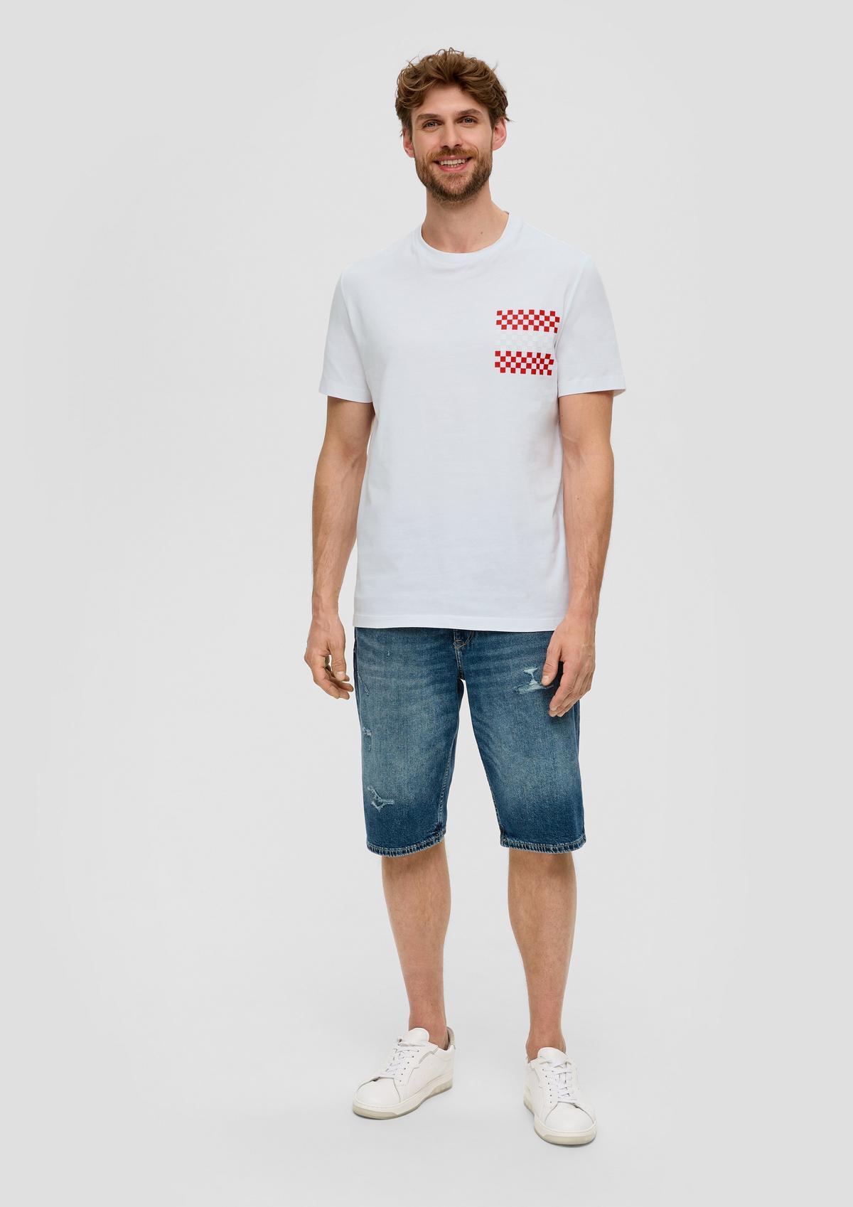 s.Oliver Baumwoll-T-Shirt mit EM-Print