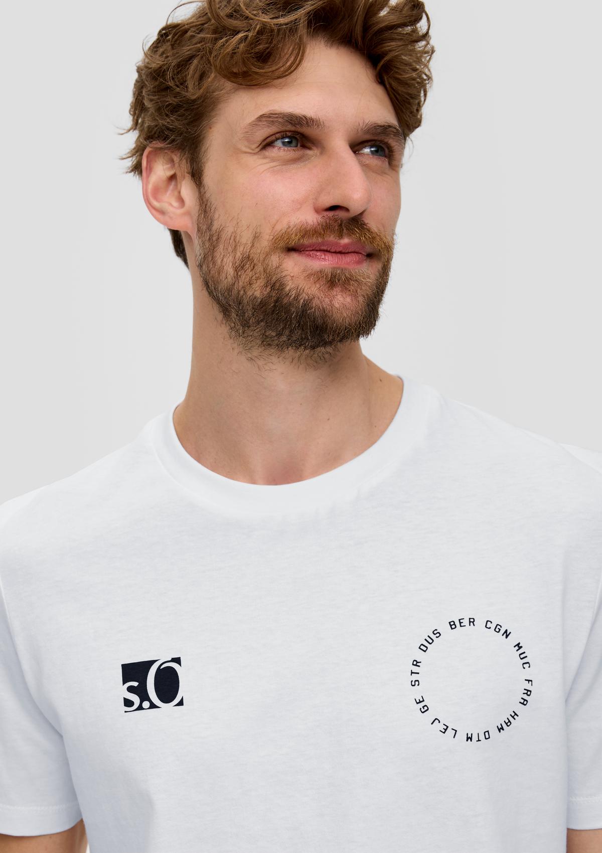 s.Oliver T-Shirt mit großem EM-Rückenprint