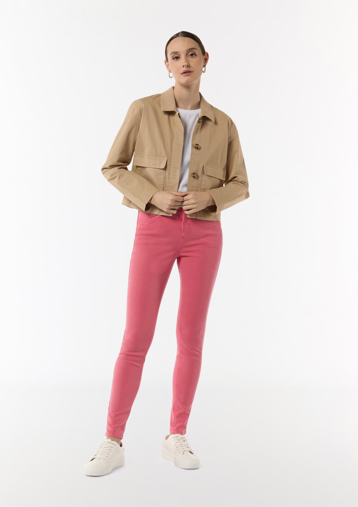 comma Super Skinny: pantalon en lyocell mélangé