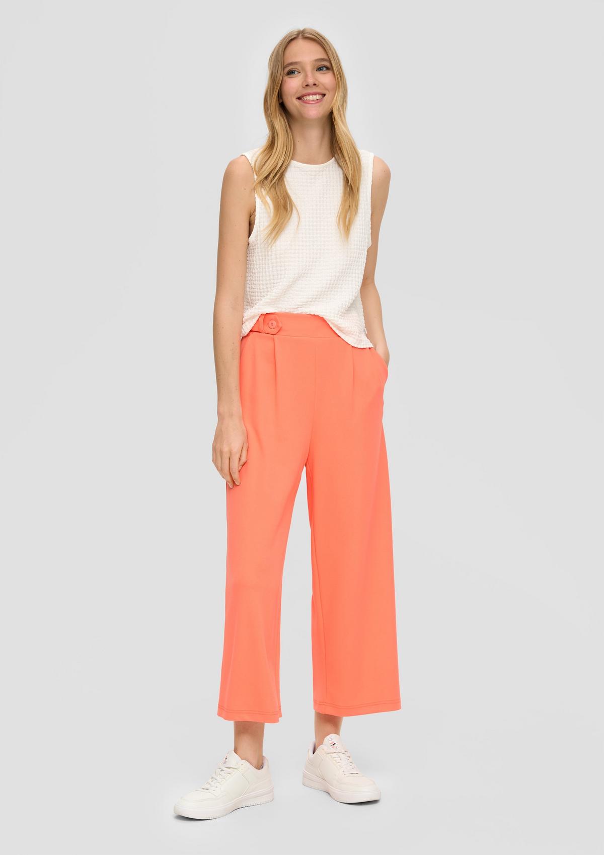 s.Oliver Culottes made of interlock jersey