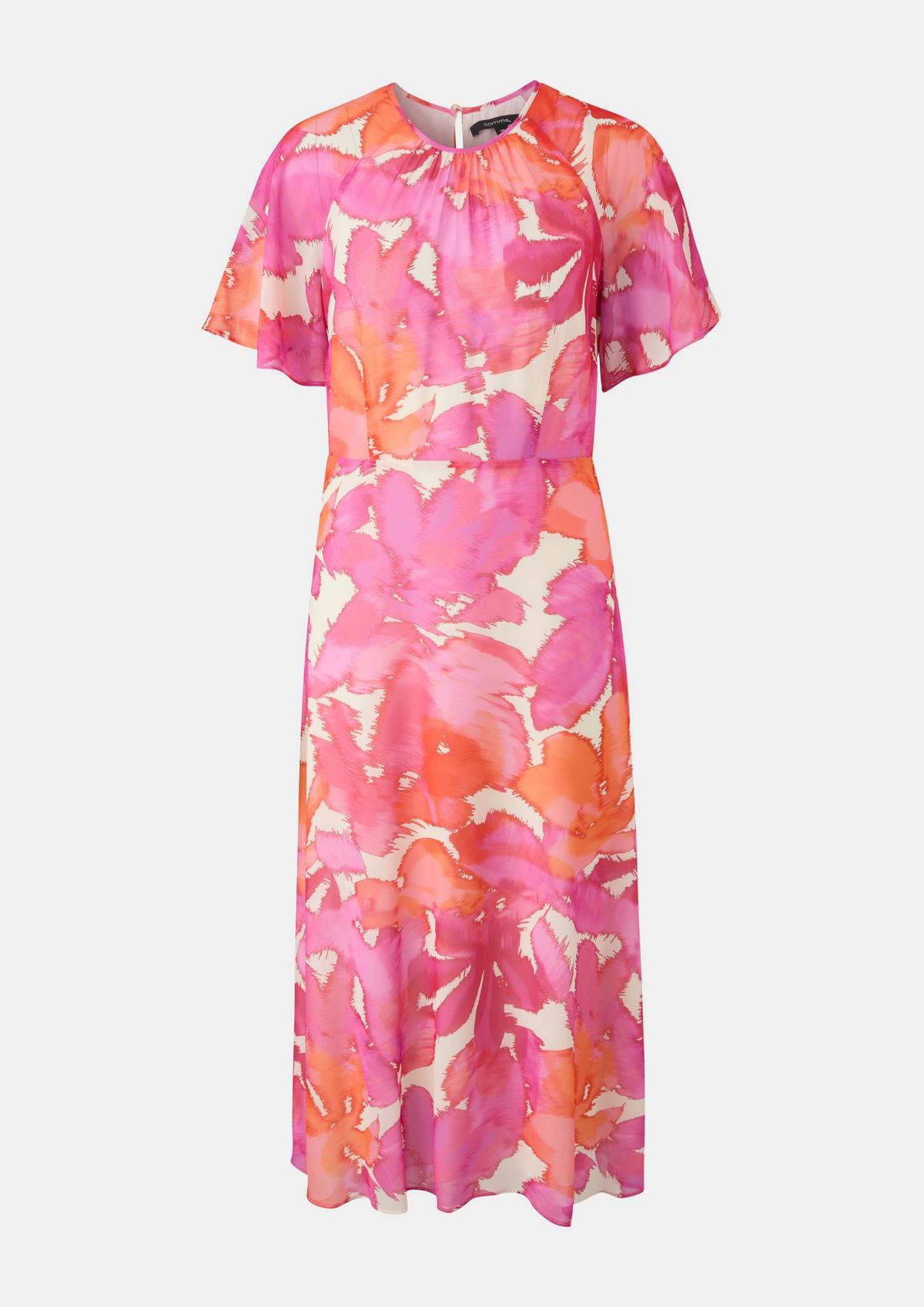 comma Midi dress with an all-over print