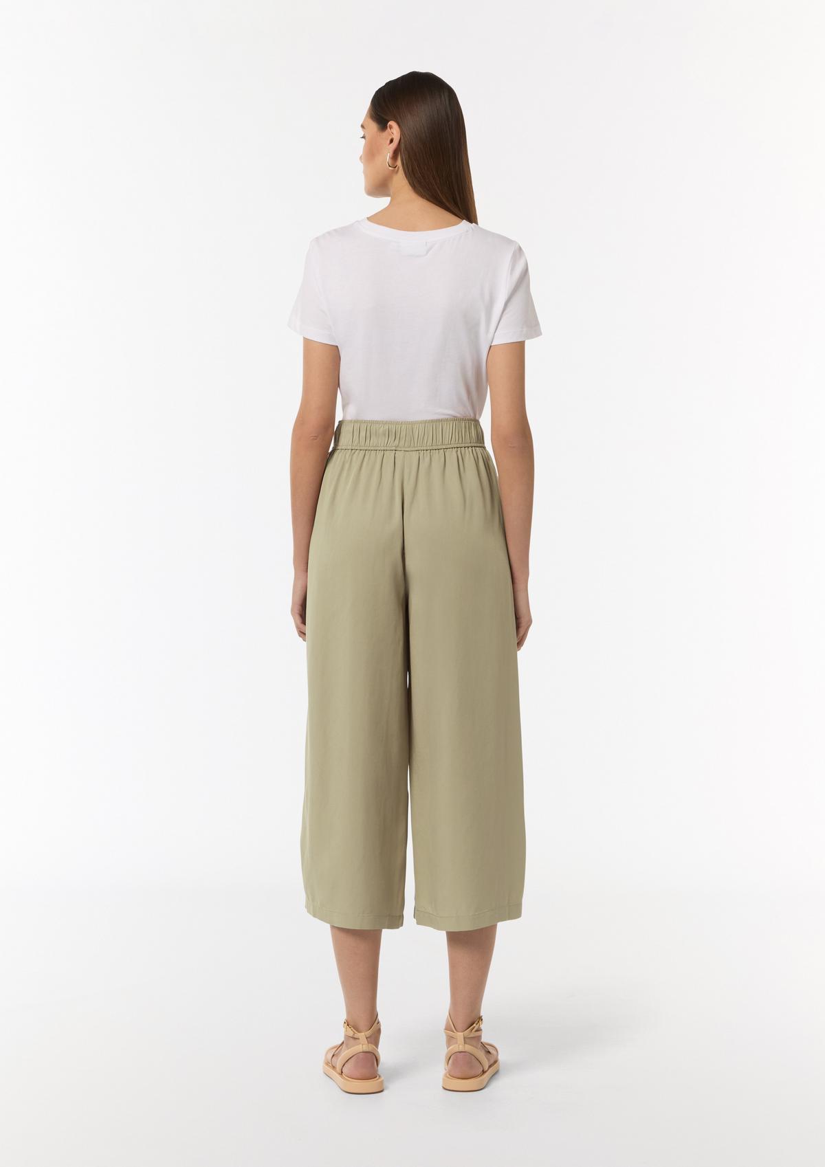 comma Relaxed fit: lyocell culottes