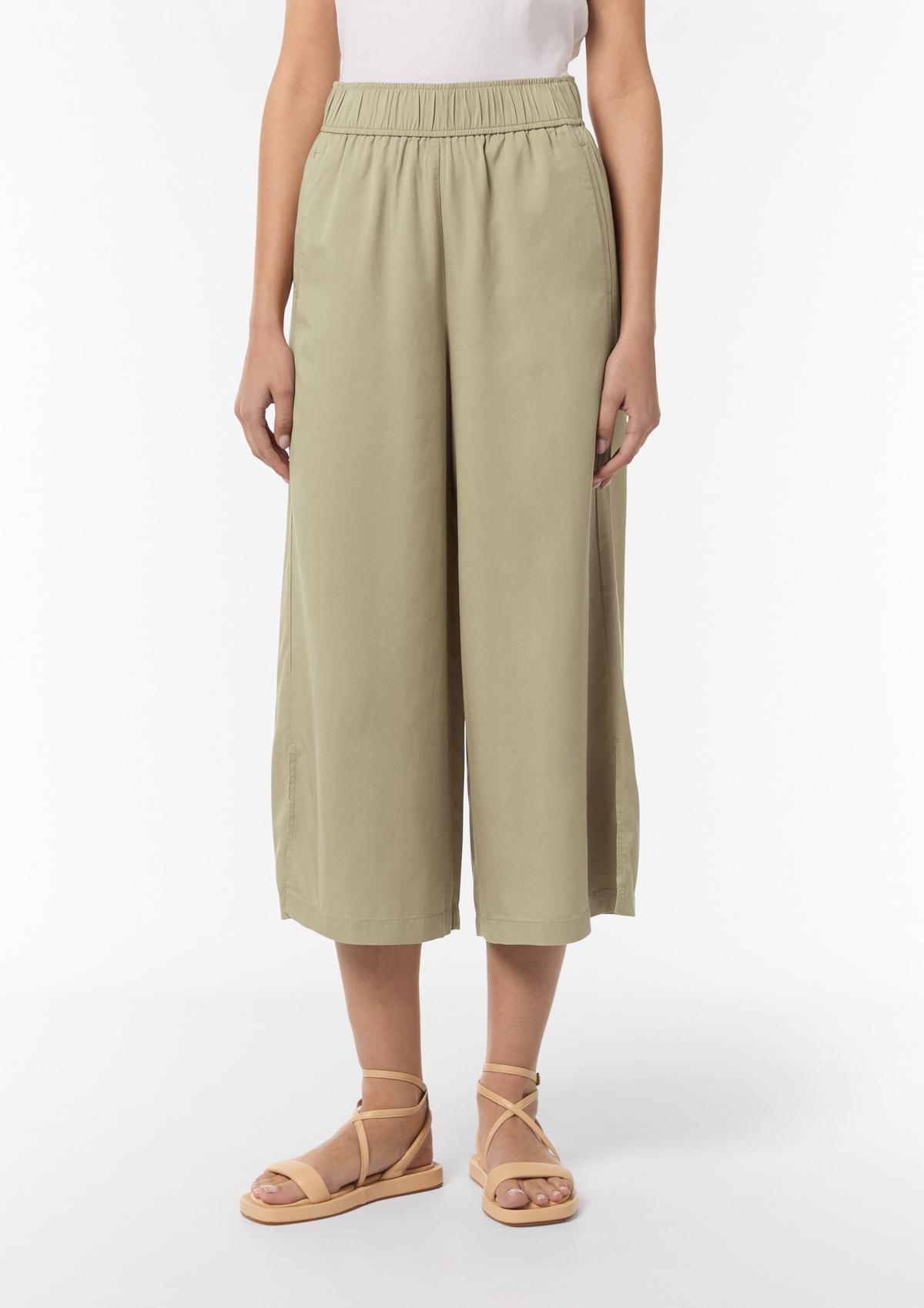 comma Relaxed: Culotte aus Lyocell