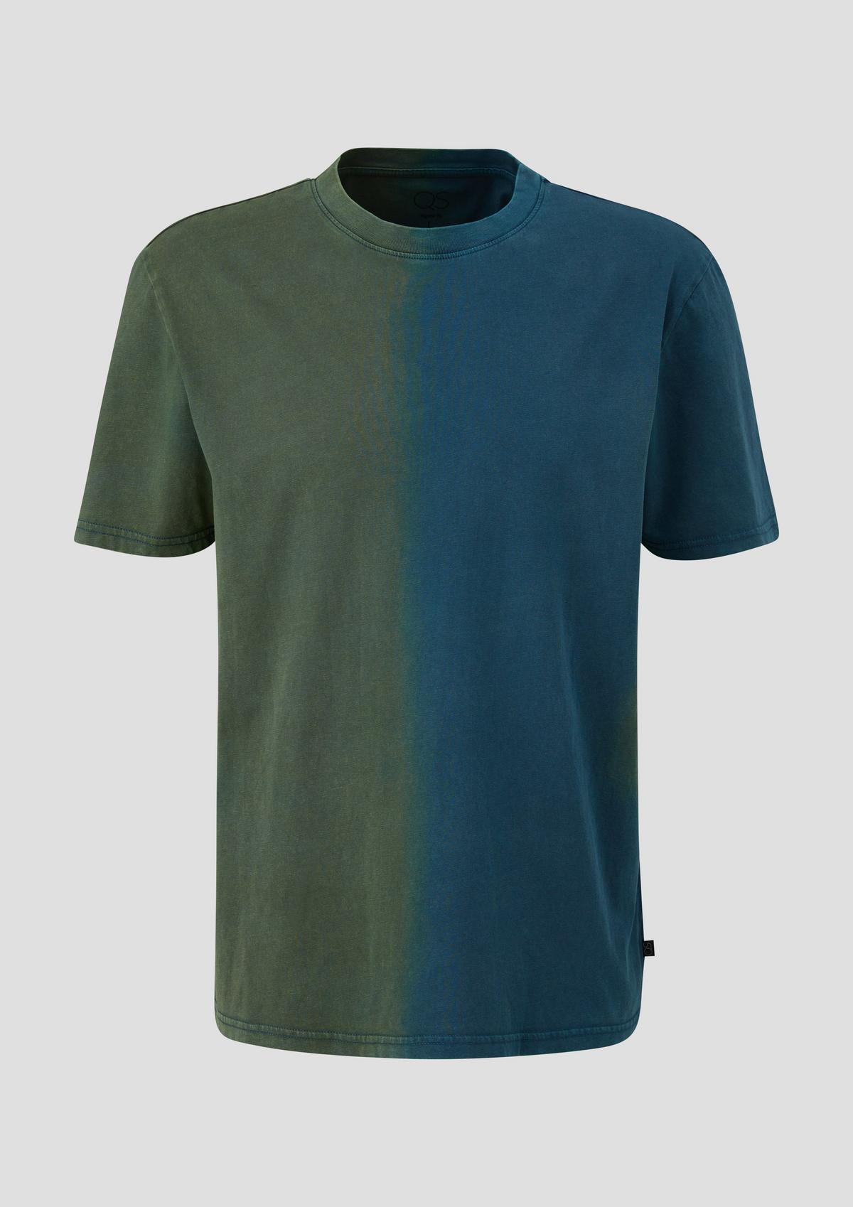 s.Oliver T-shirt with a garment wash