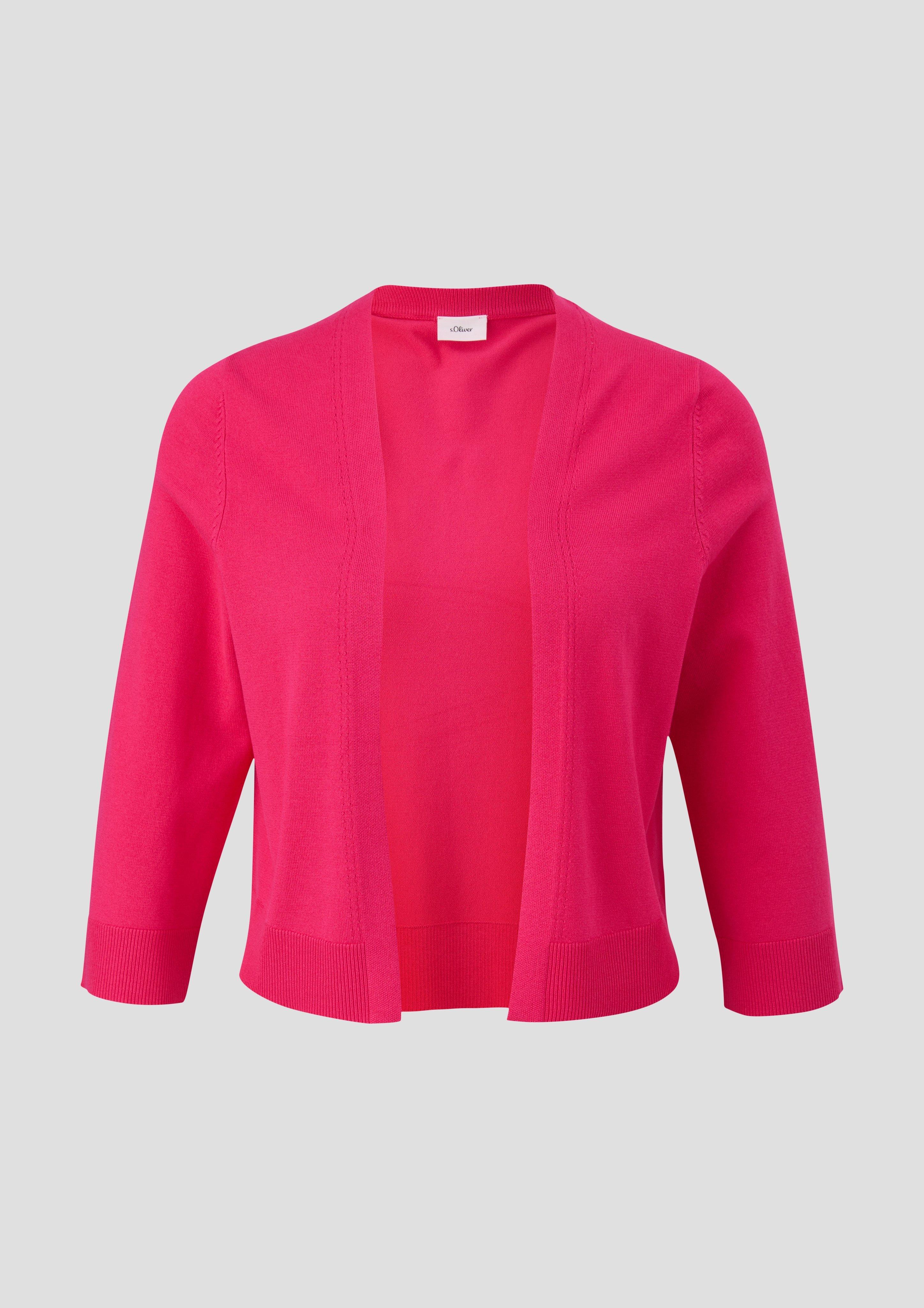 s.Oliver - Cardigan mit weitem Arm, Damen, Rosa