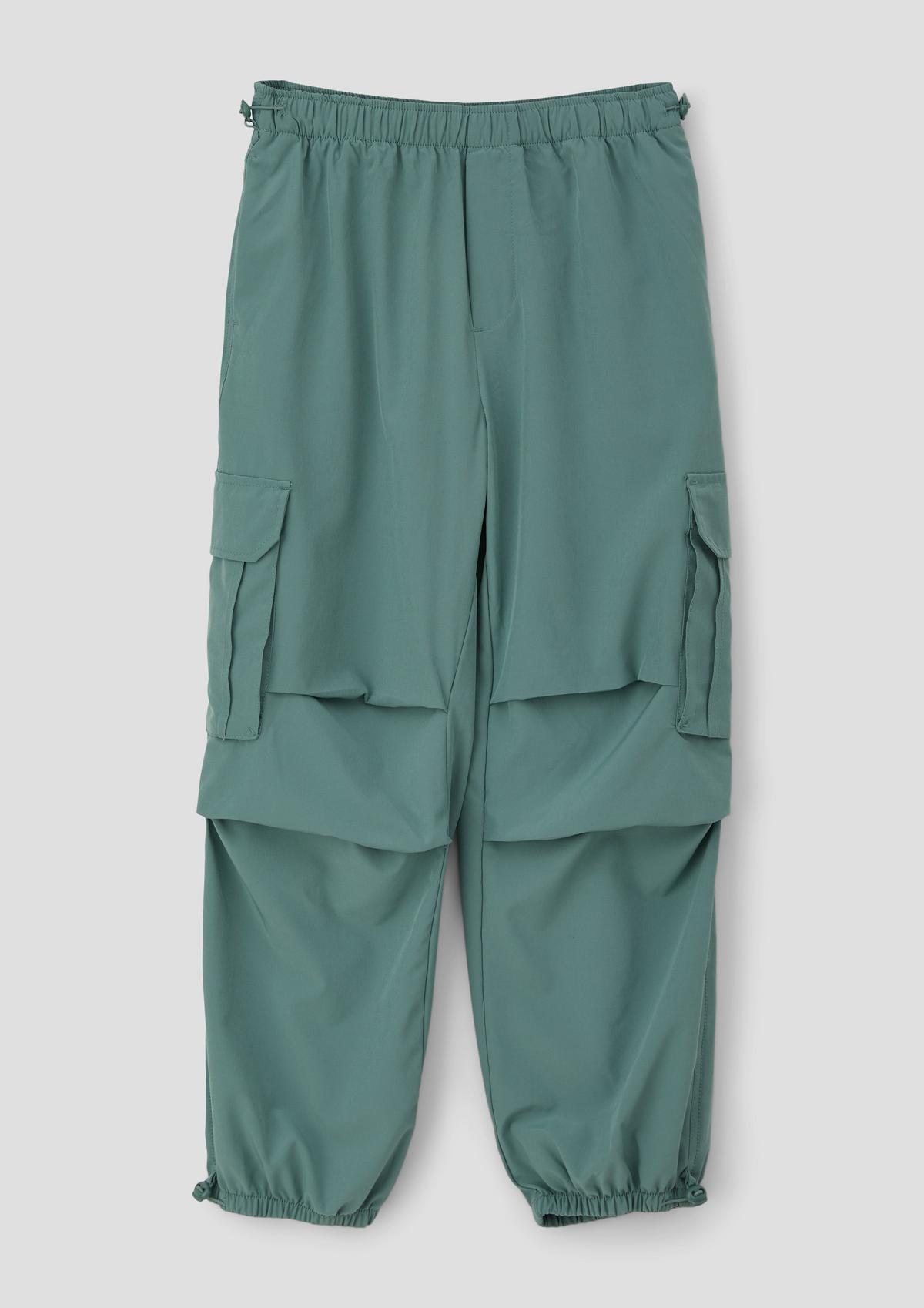s.Oliver Cargo-style parachute pants