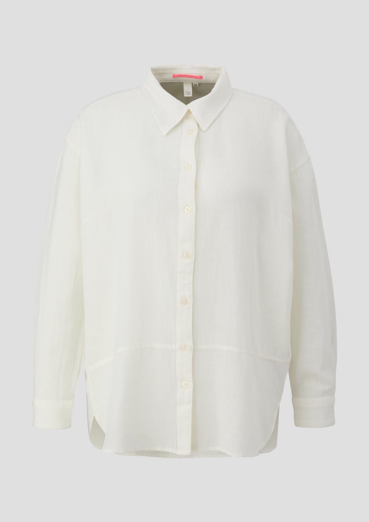 s.Oliver Oversized blouse in a viscose blend