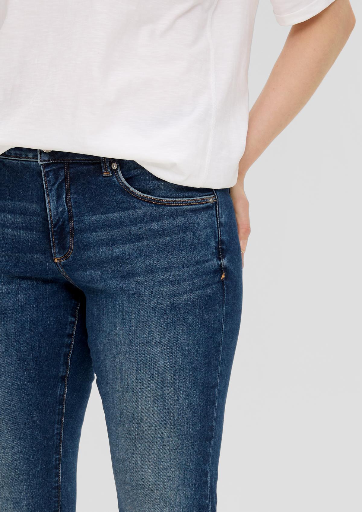 s.Oliver Skinny: jeans hlače Mid Rise
