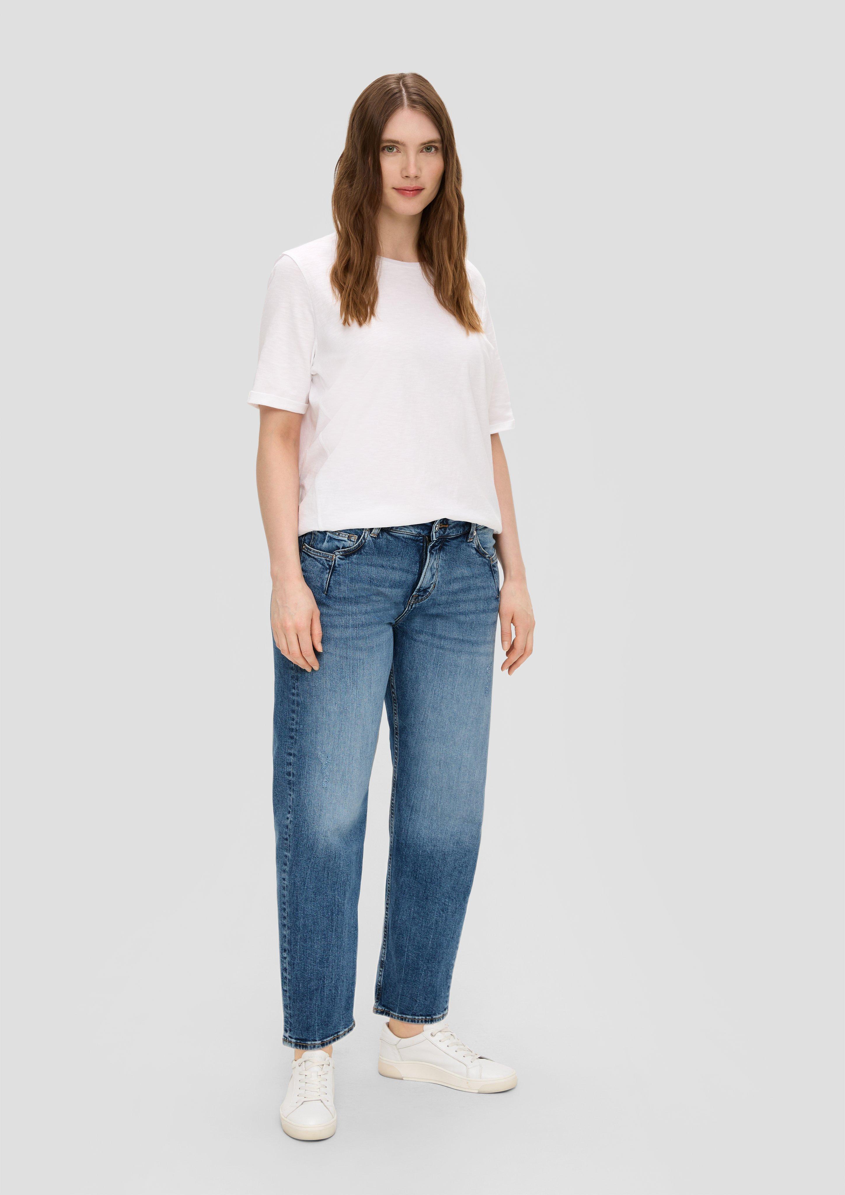 S.Oliver Curvy Jeans / Regular Fit / Mid Rise / Semi-Wide Leg