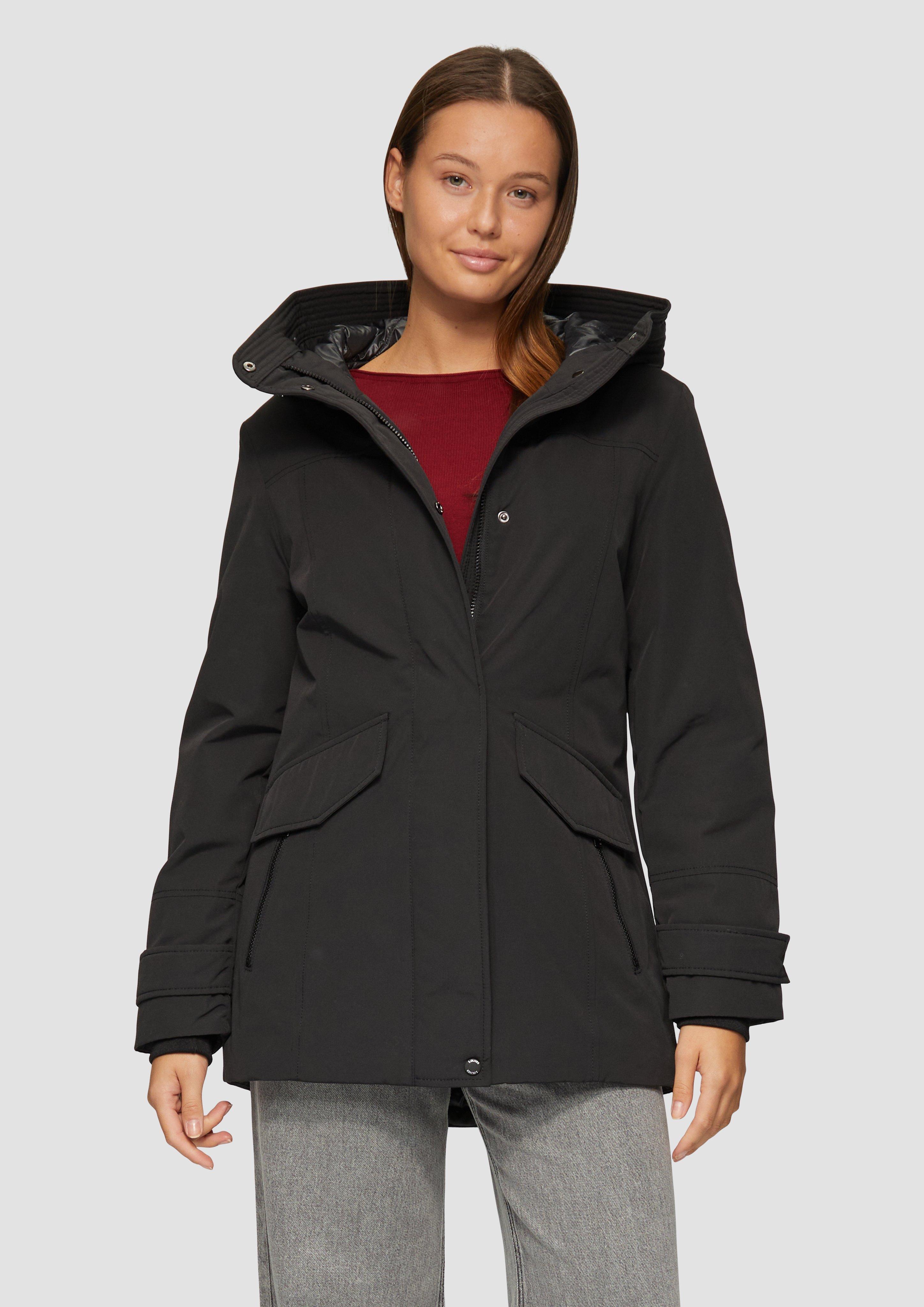 S.Oliver Sportive Jacke mit leichter Wattierung und Logo-Tape