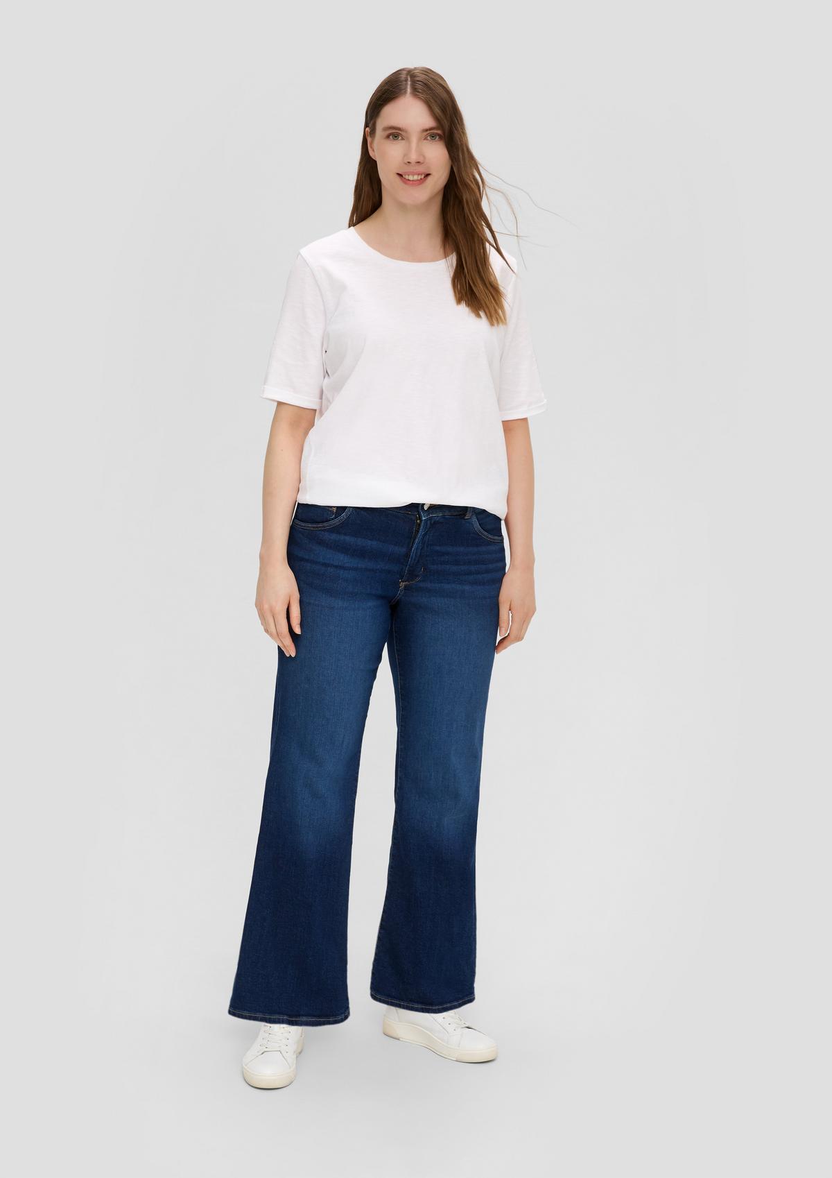 s.Oliver Jeans / mid rise / flared leg