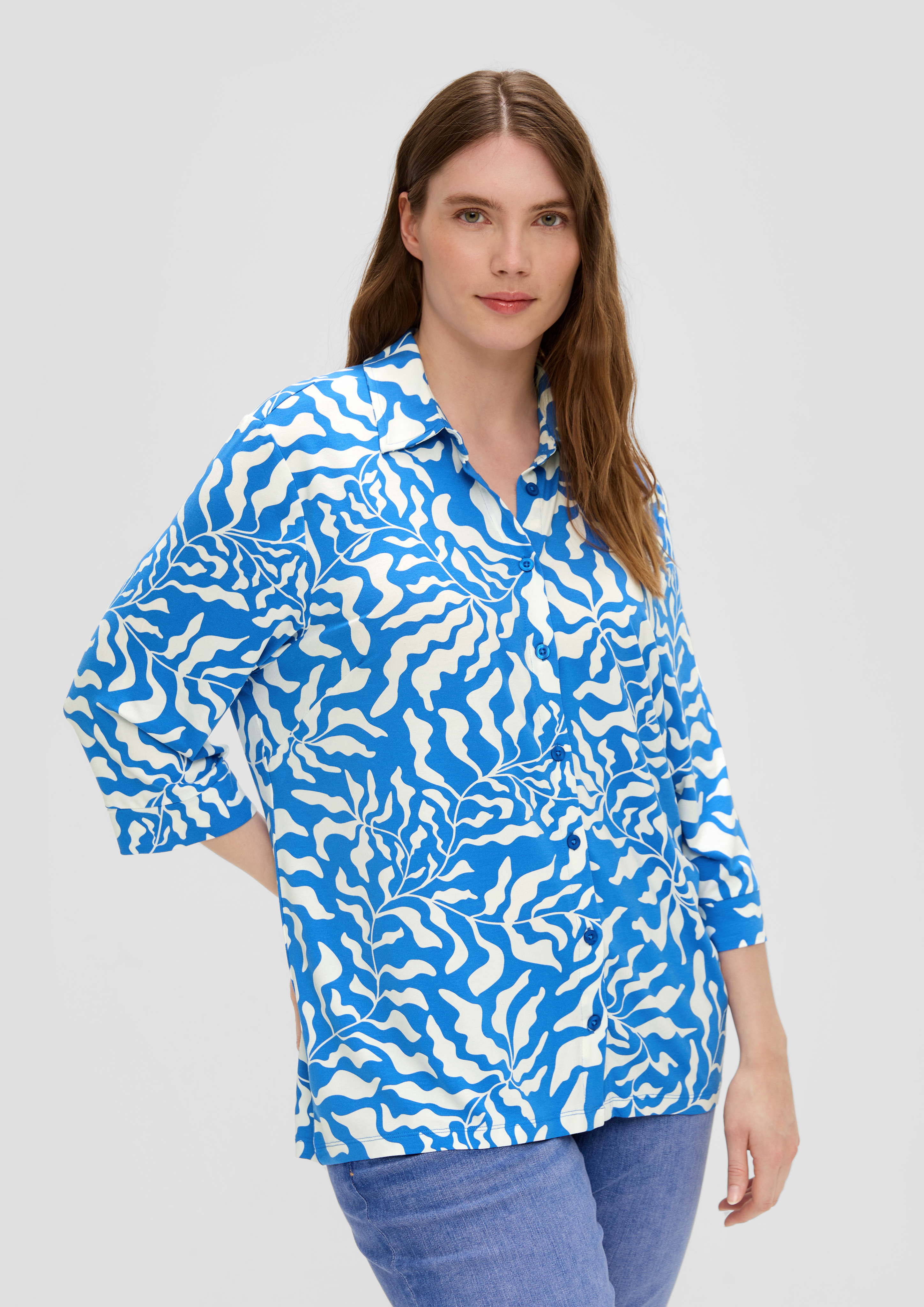 S.Oliver Shirt mit 3/4-Arm