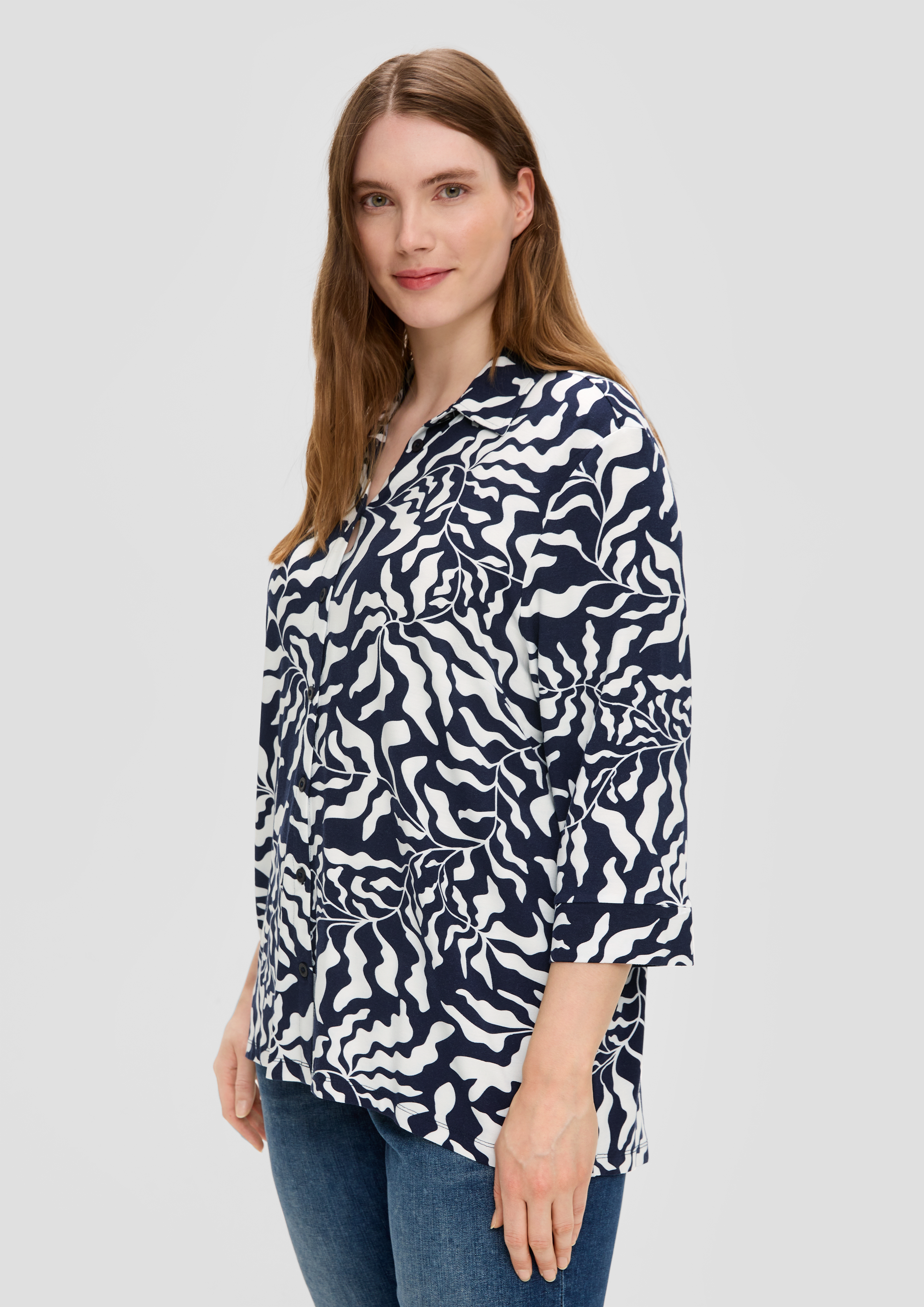 S.Oliver Shirt mit 3/4-Arm