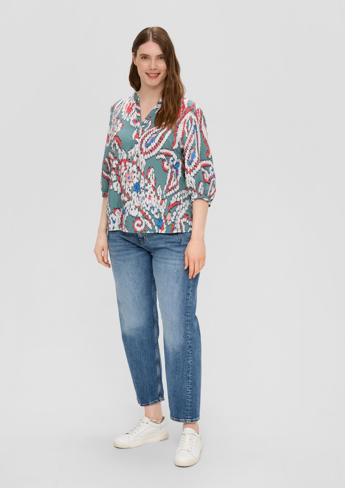 s.Oliver Tunic blouse in a viscose blend