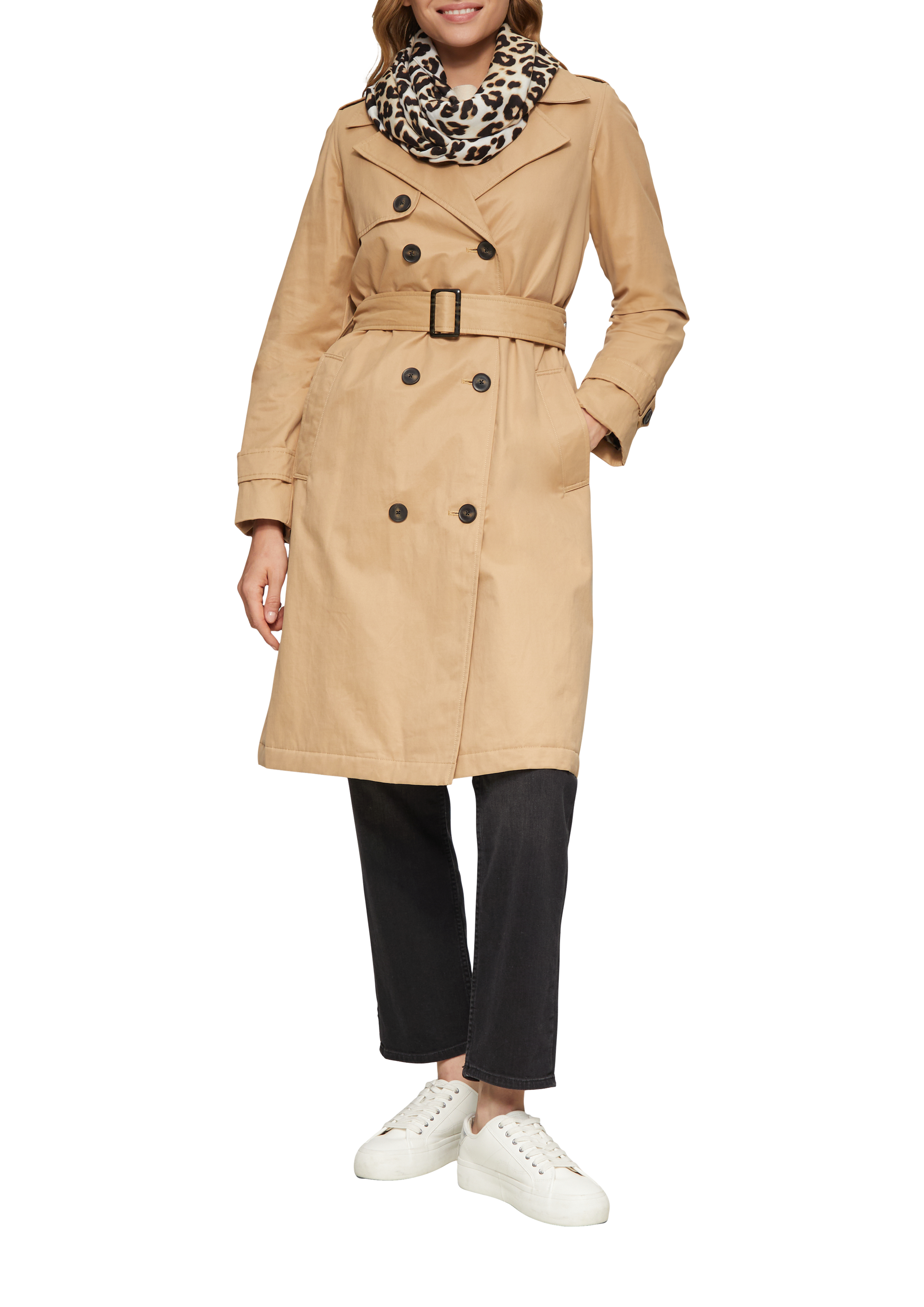 Gemusterter Loop-Schal aus Viskose