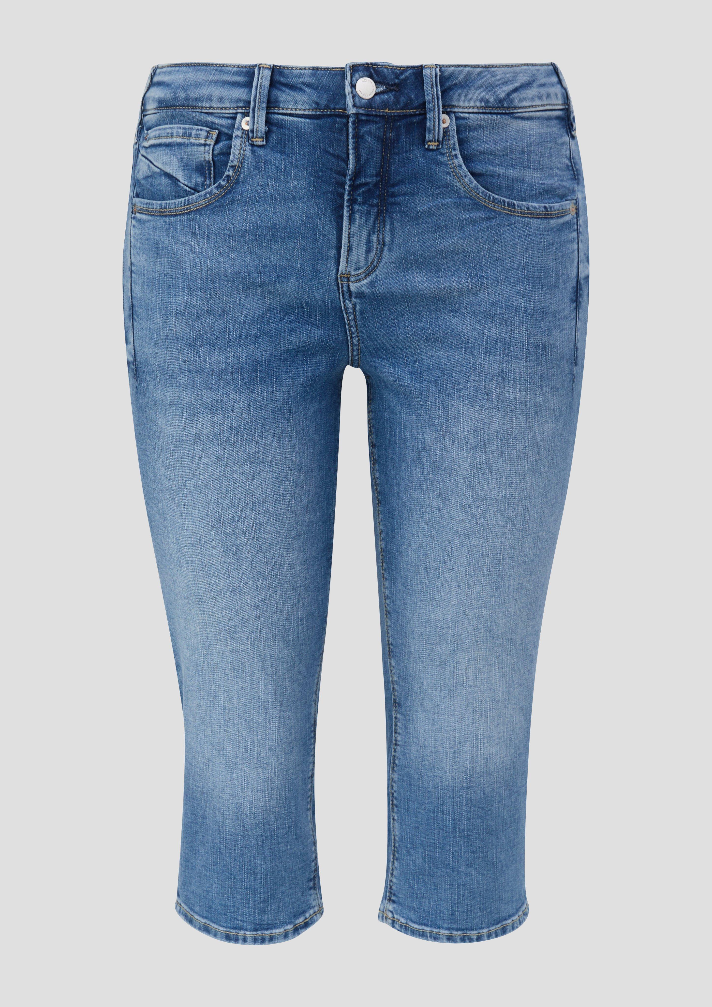 s.Oliver Capri-Jeans Catie / Slim Fit / Mid Rise / Slim Leg