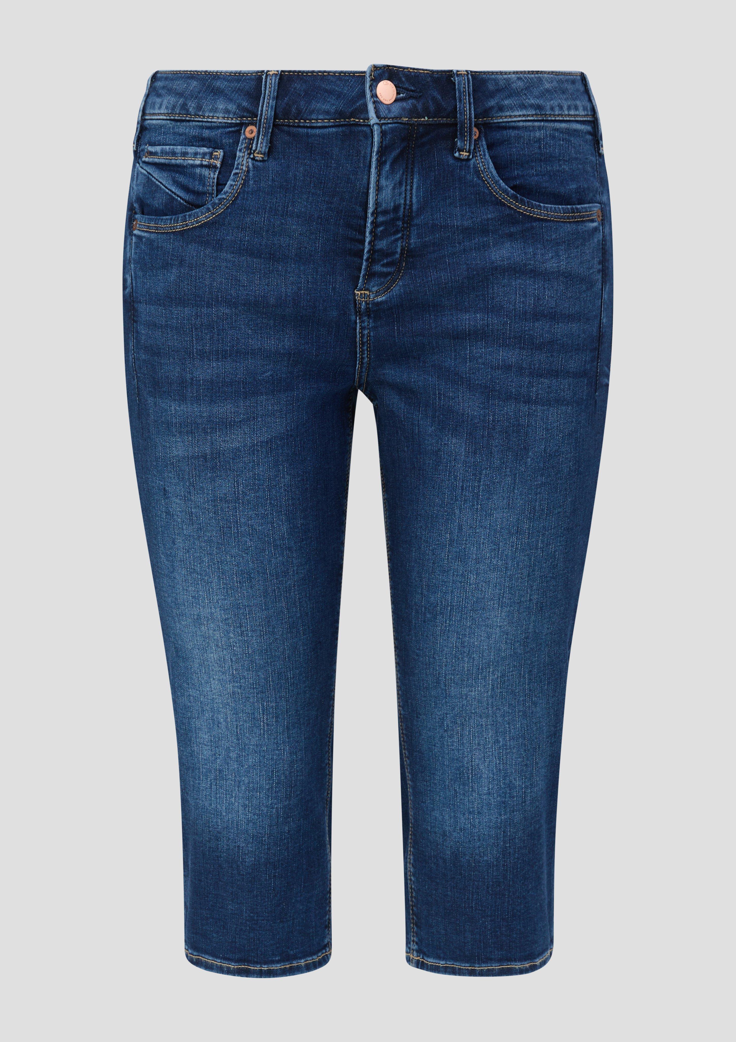 s.Oliver Capri-Jeans Catie / Slim Fit / Mid Rise / Slim Leg
