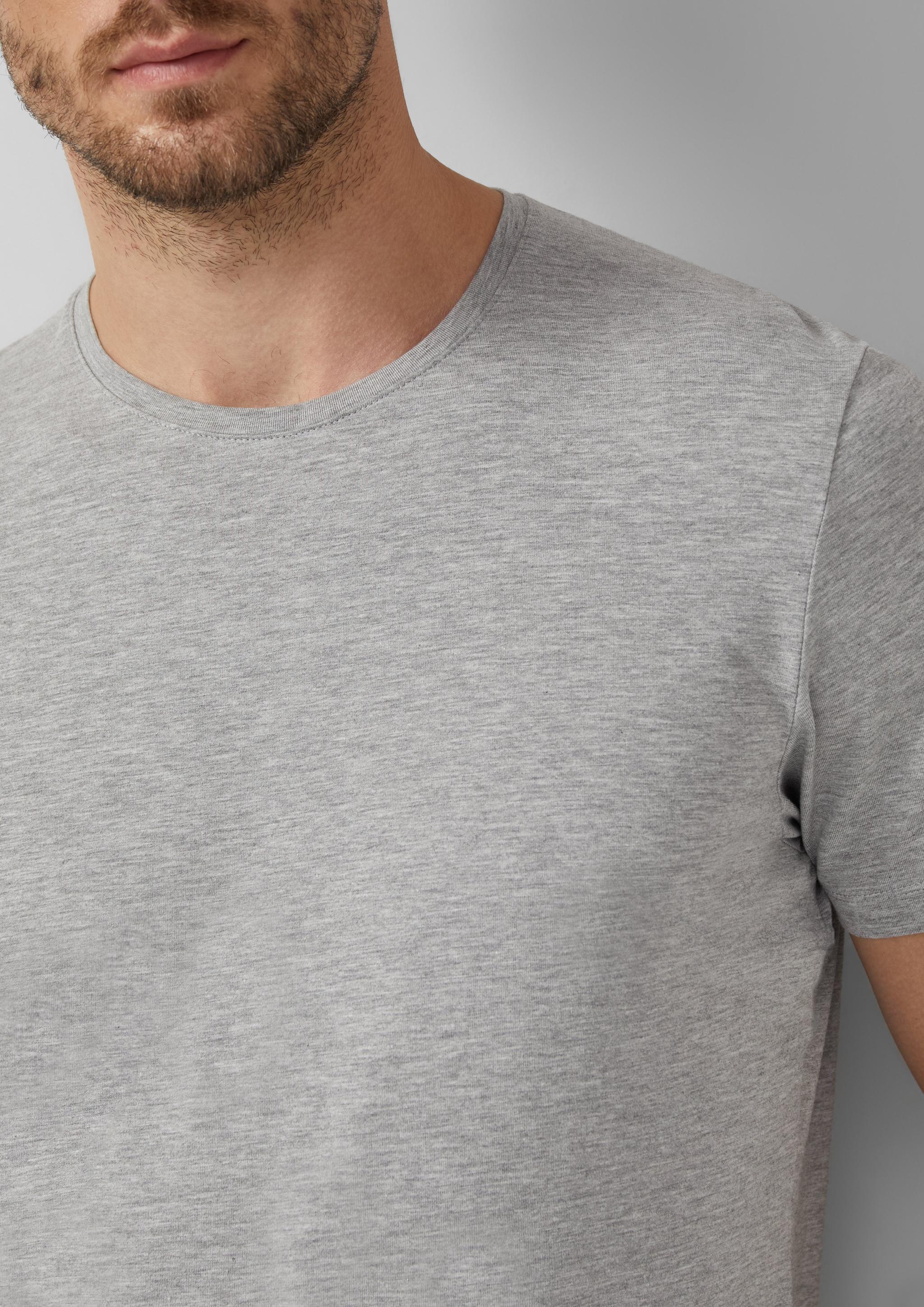 Hommes T-shirt en gris de s.Oliver BLACK LABEL