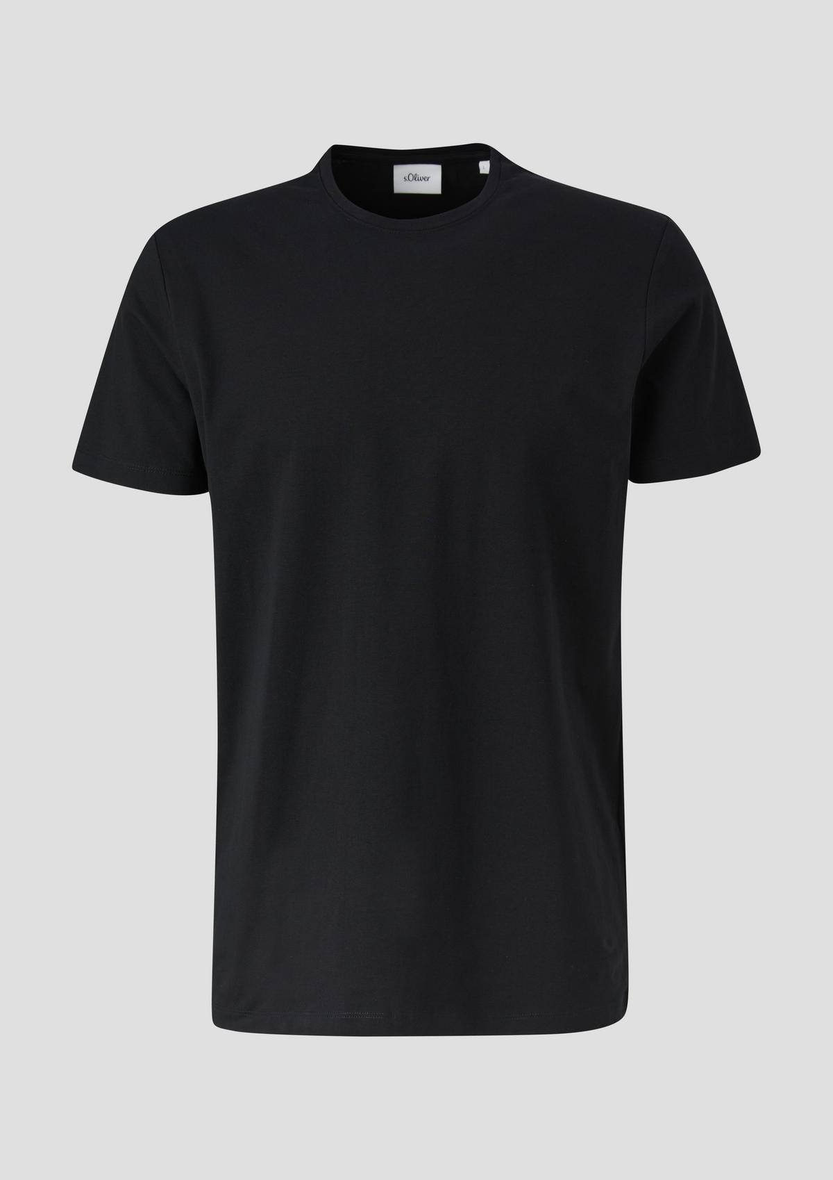 s.Oliver T-shirt van stretchkatoen