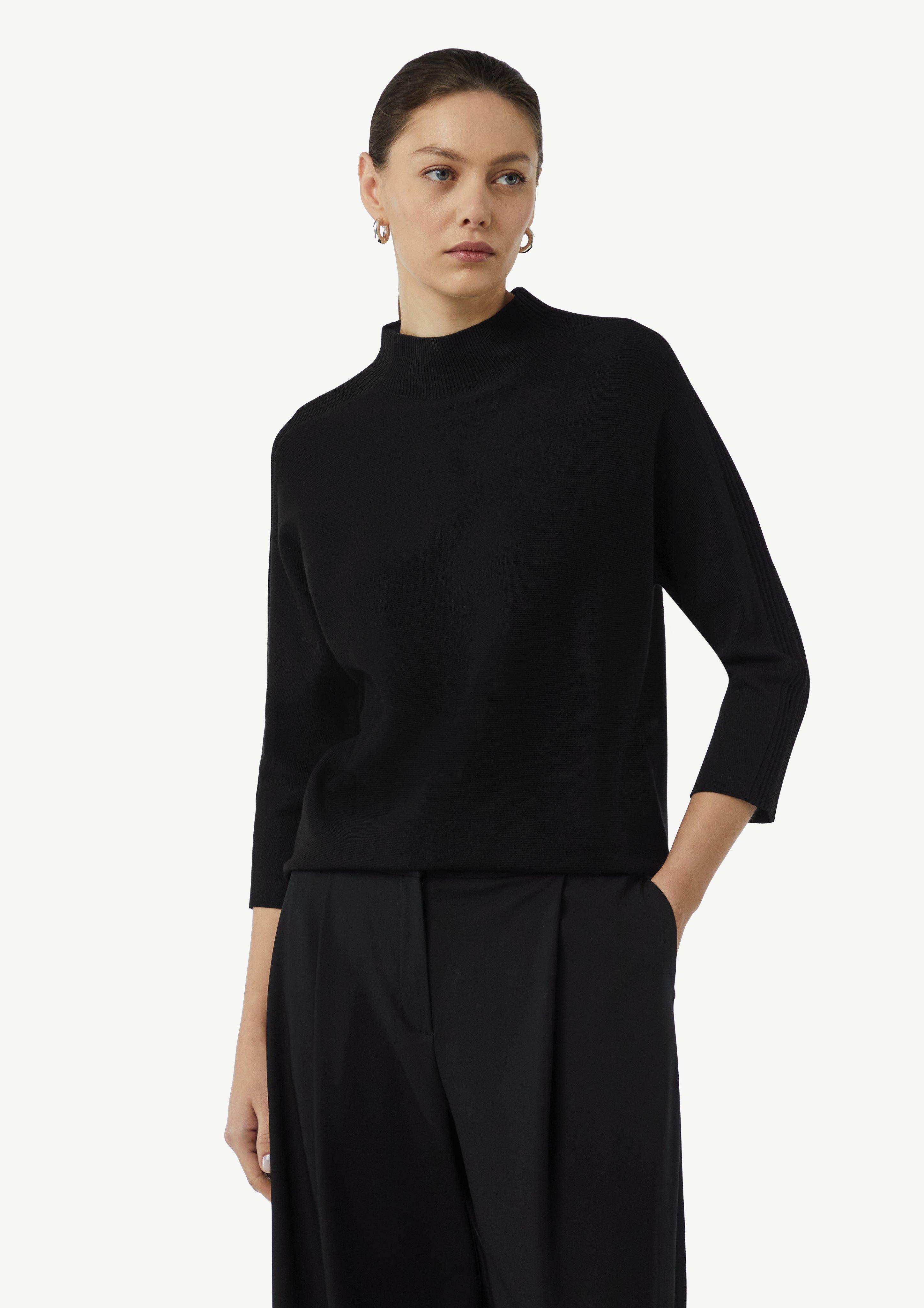 ☆YALE☆ COMFORT COOL ROUND KNIT BLACK YEM1KT109ABK THE BOOK STORE/ブックストア】YALE WOOL HAND KNITTING（ニット