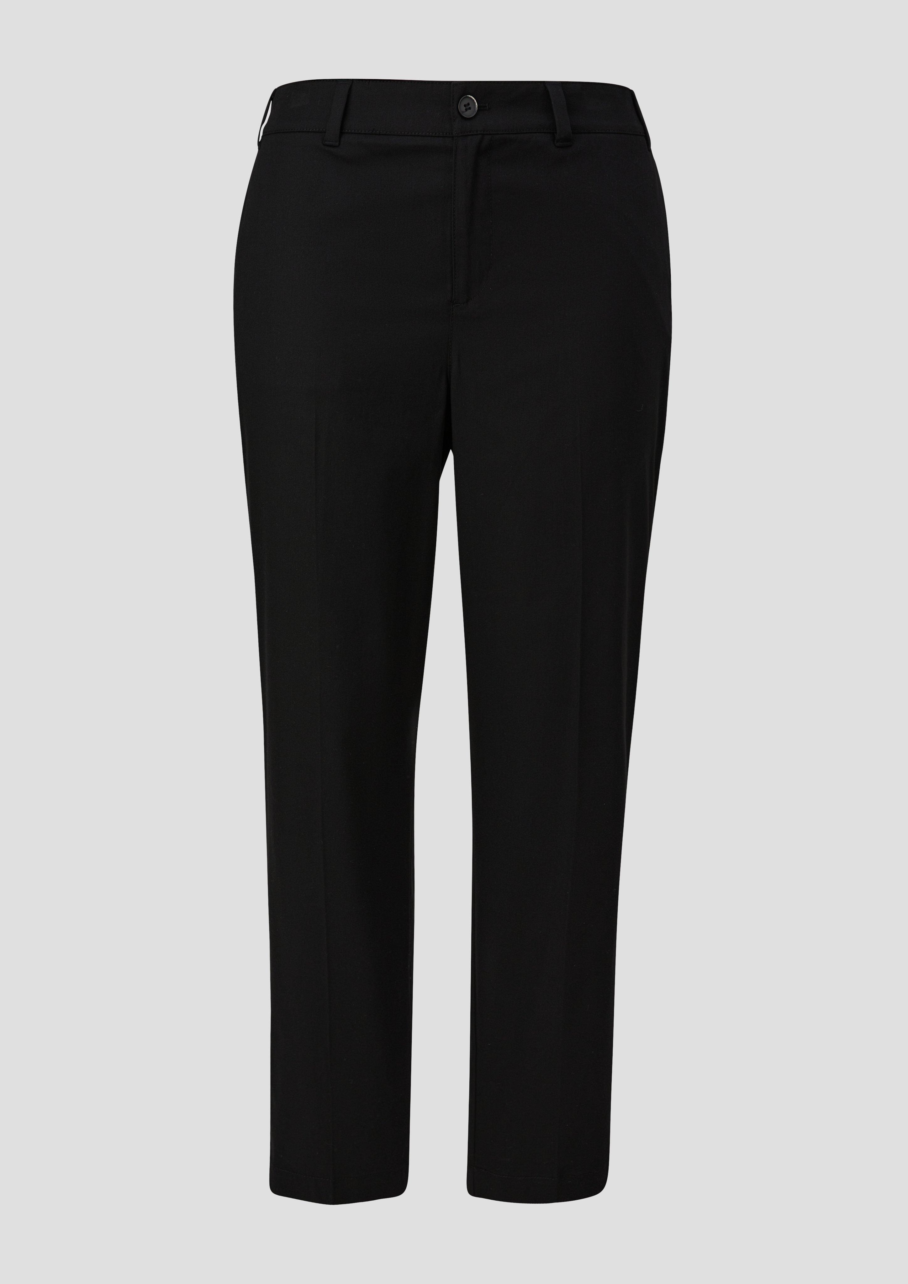 s.Oliver - Cigarette: Hose mit Tapered Leg, Damen, schwarz