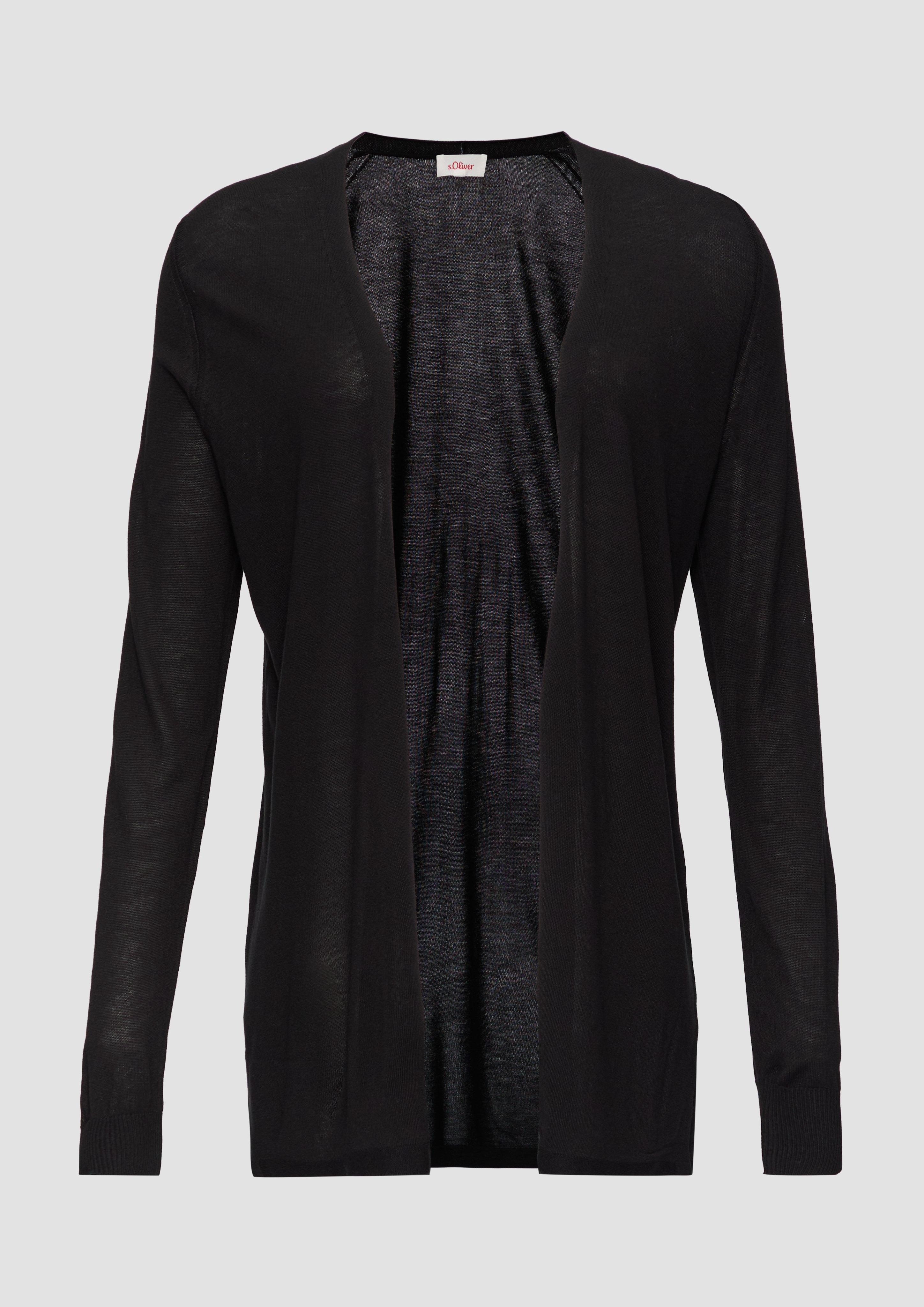 s.Oliver Feinstrick-Cardigan aus reiner Viskose