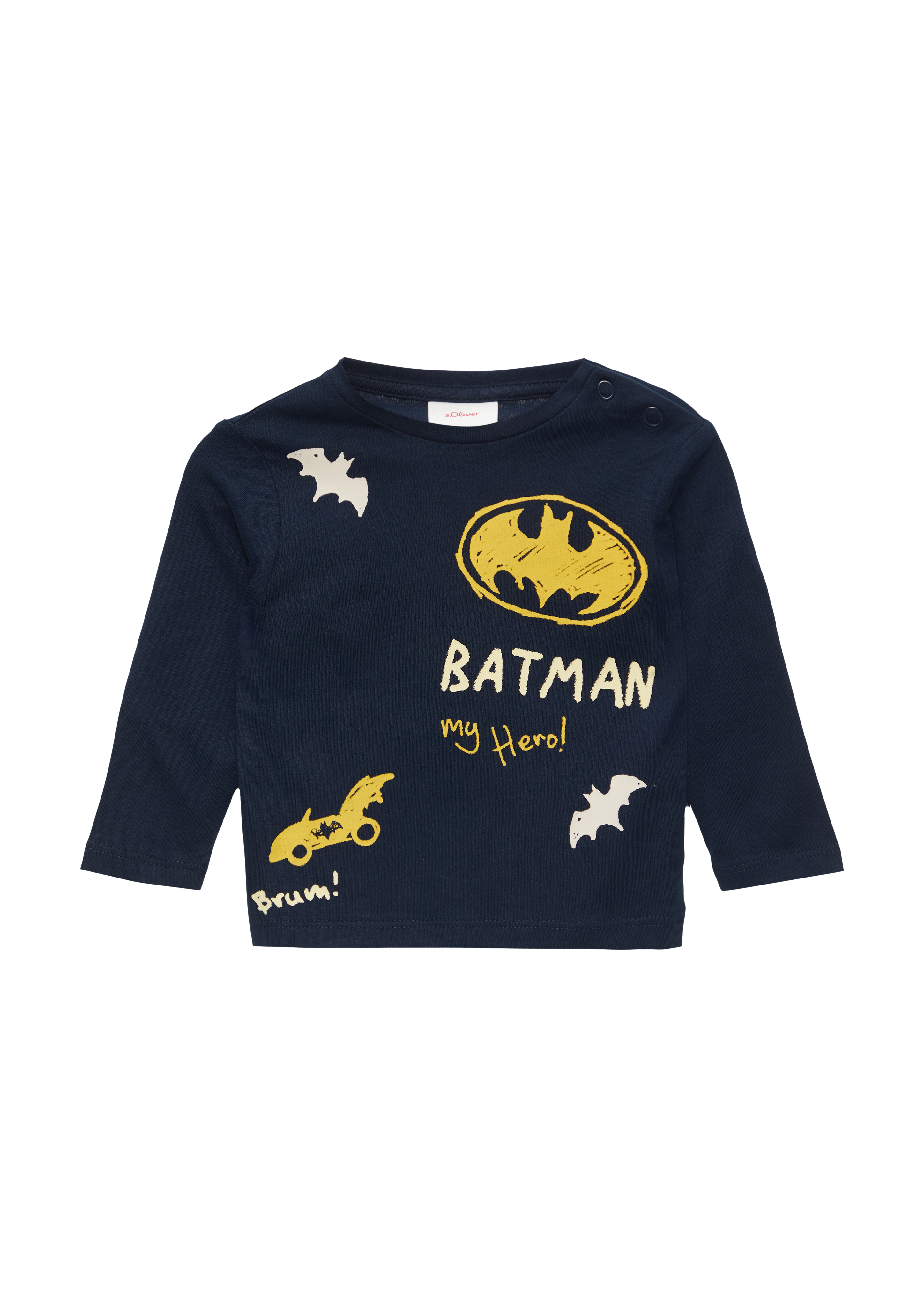 s.Oliver - Langarmshirt mit Batman®-Print, Babys, blau