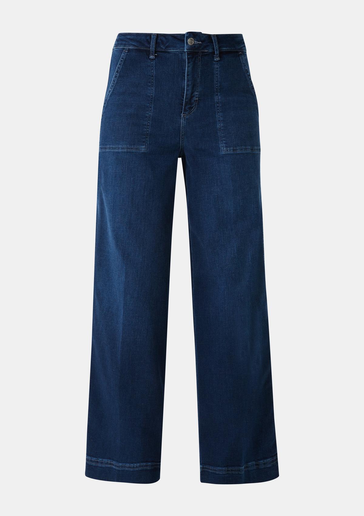 comma Jeans mit Wide Leg