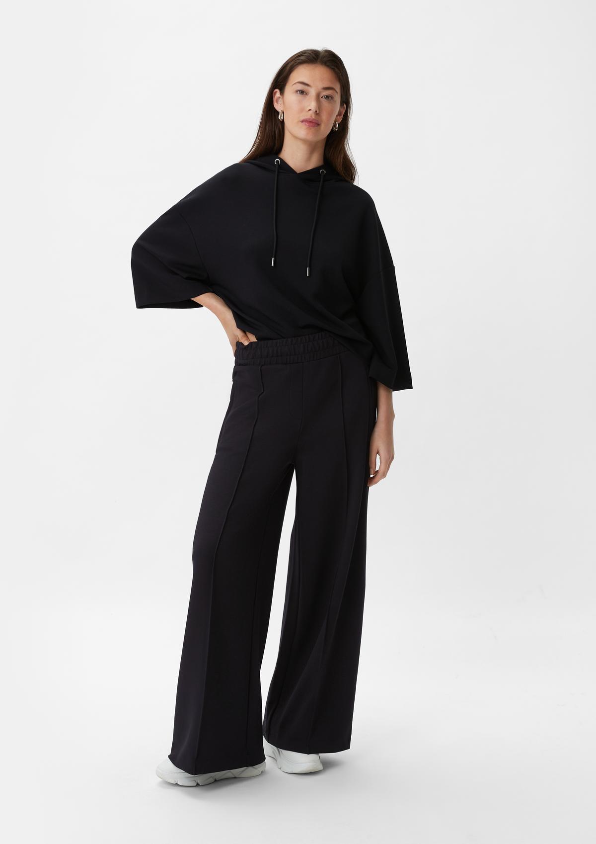 Tracksuit culottes in a modal blend
