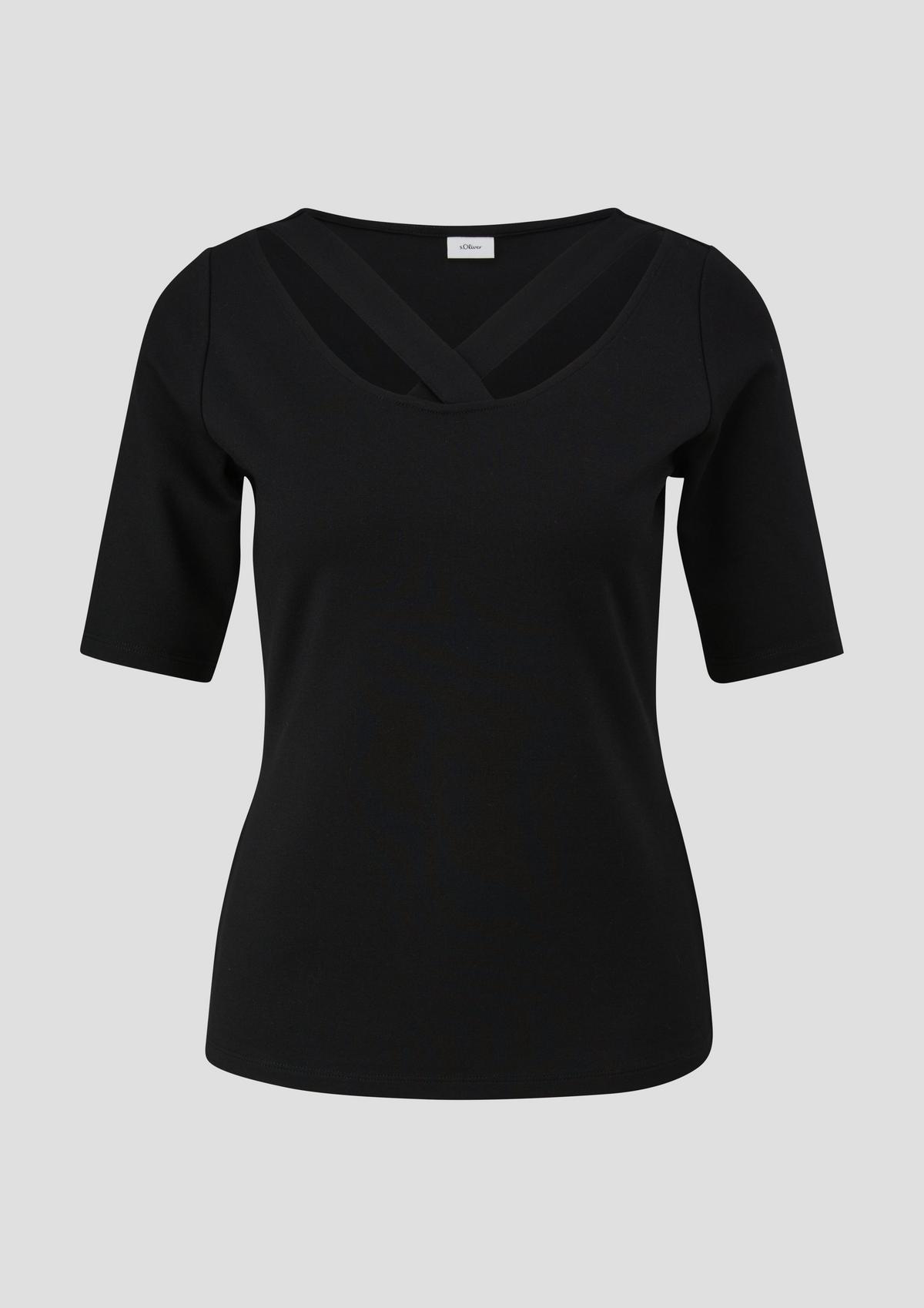 s.Oliver T-shirt met cut-out