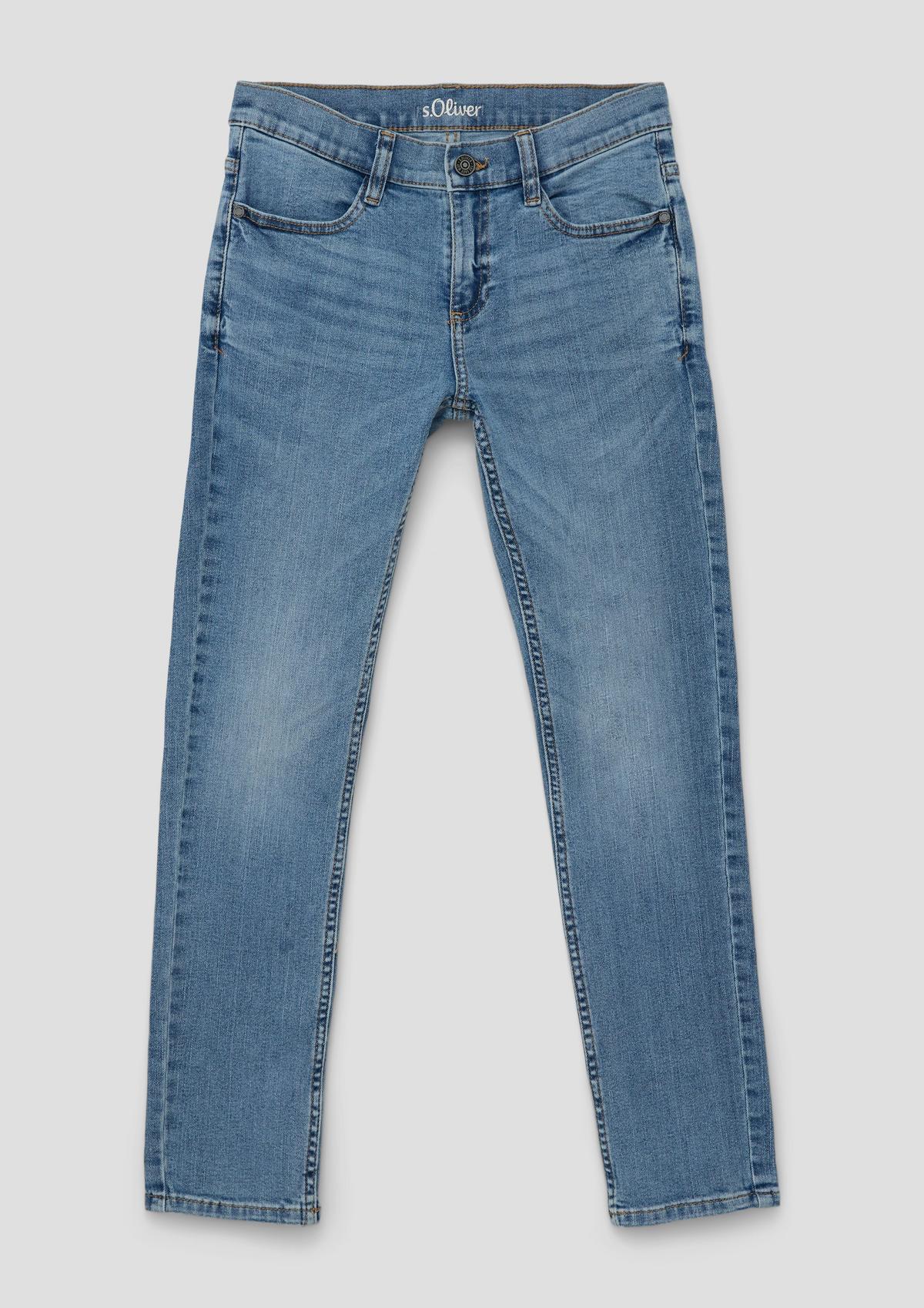 s.Oliver Regular fit: vintage-style jeans