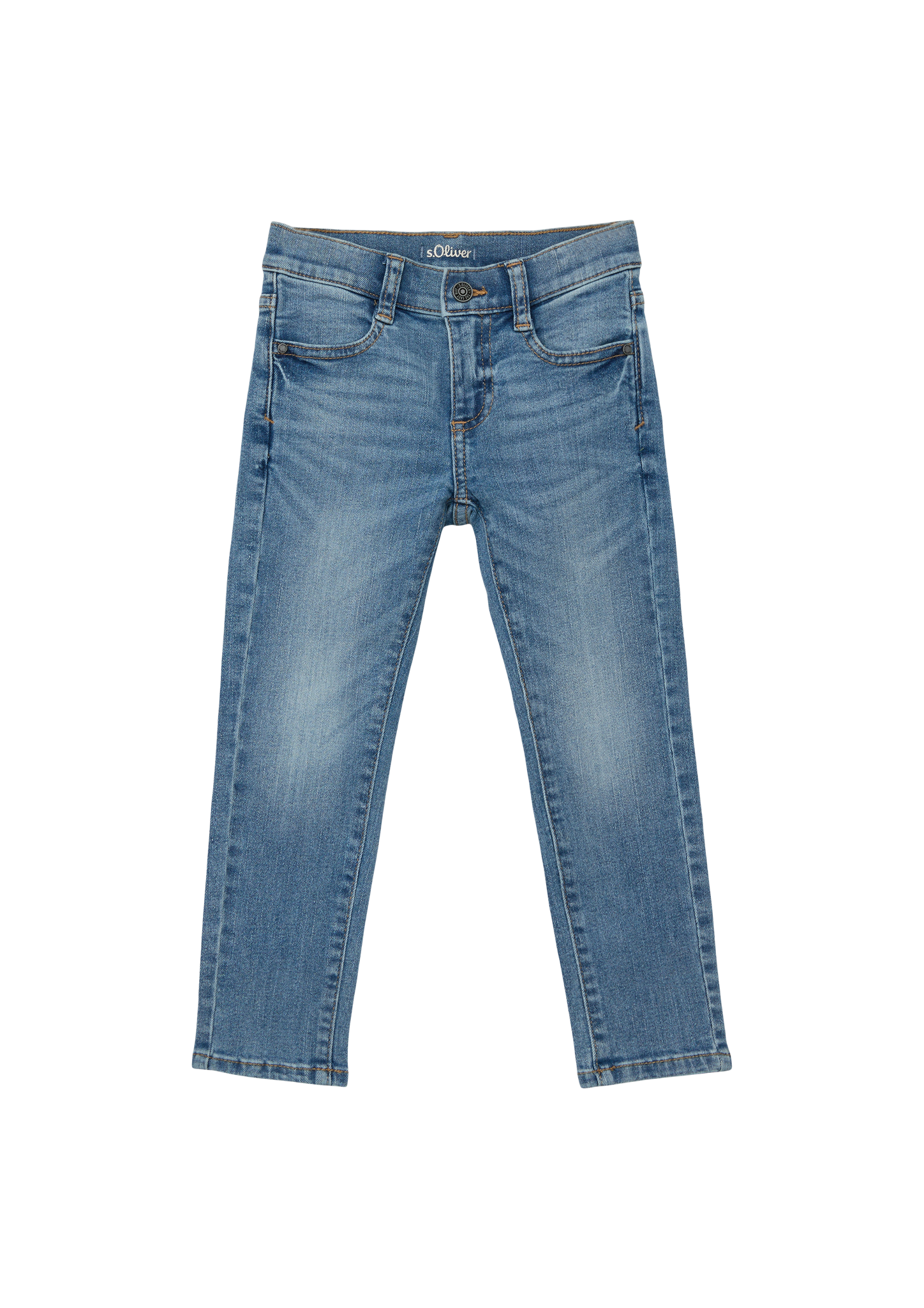 s.Oliver - Jeans Brad / Slim Fit / Mid Rise / Slim Leg, Kinder, blau