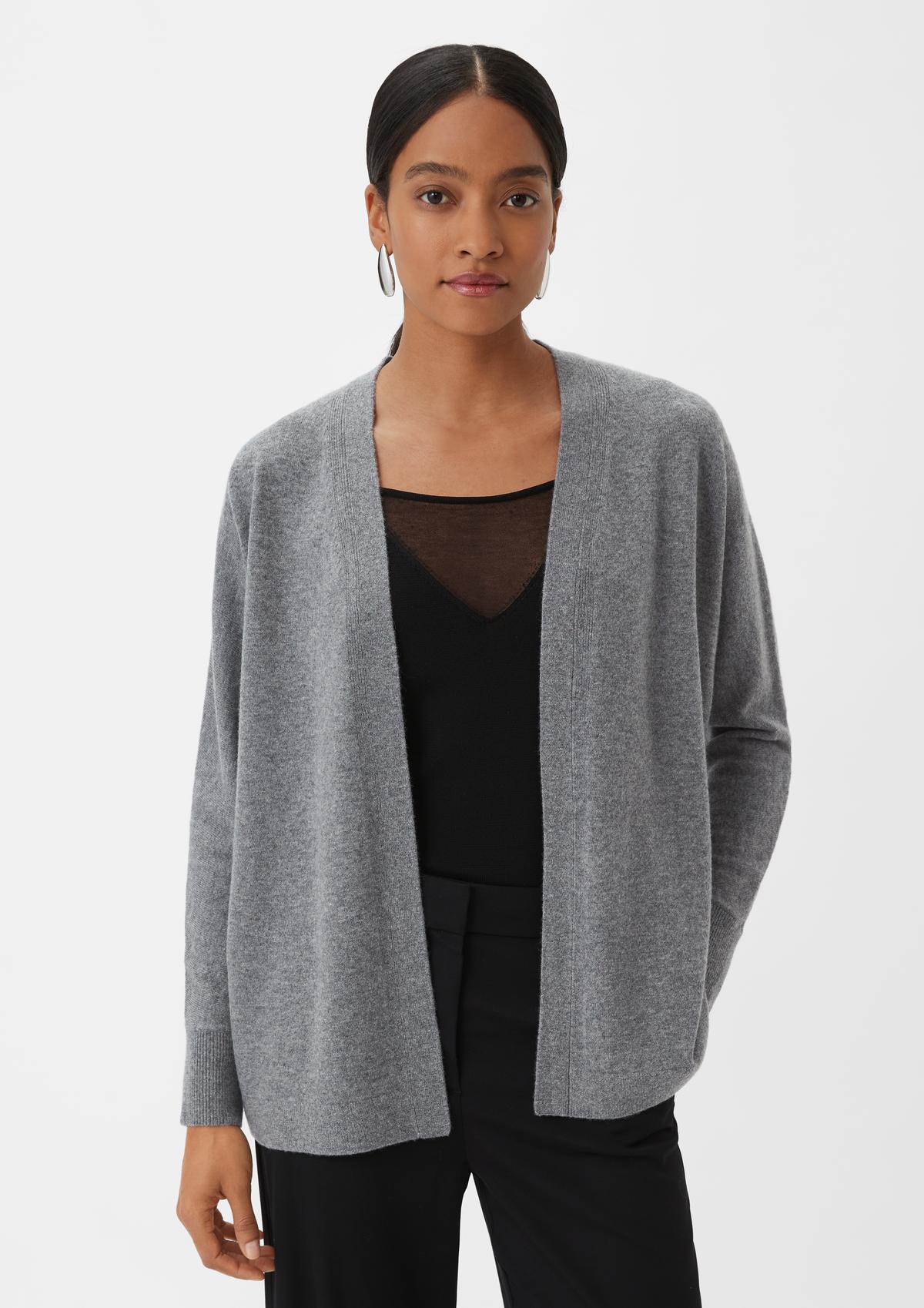 comma Cashmere blend cardigan with batwing sleeves