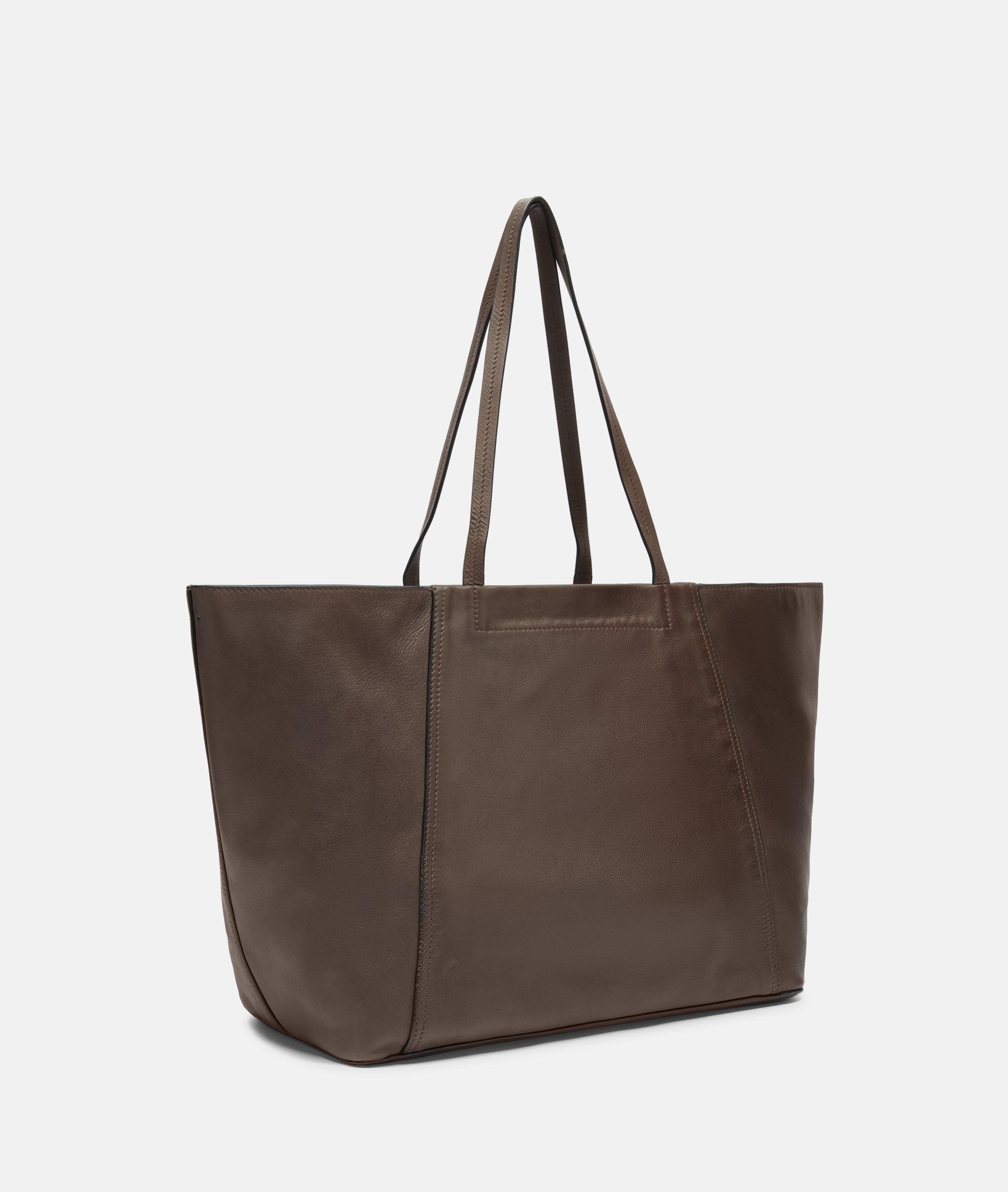 Thumbnail - Liebeskind Berlin - Großer Shopper aus Leder -  braun