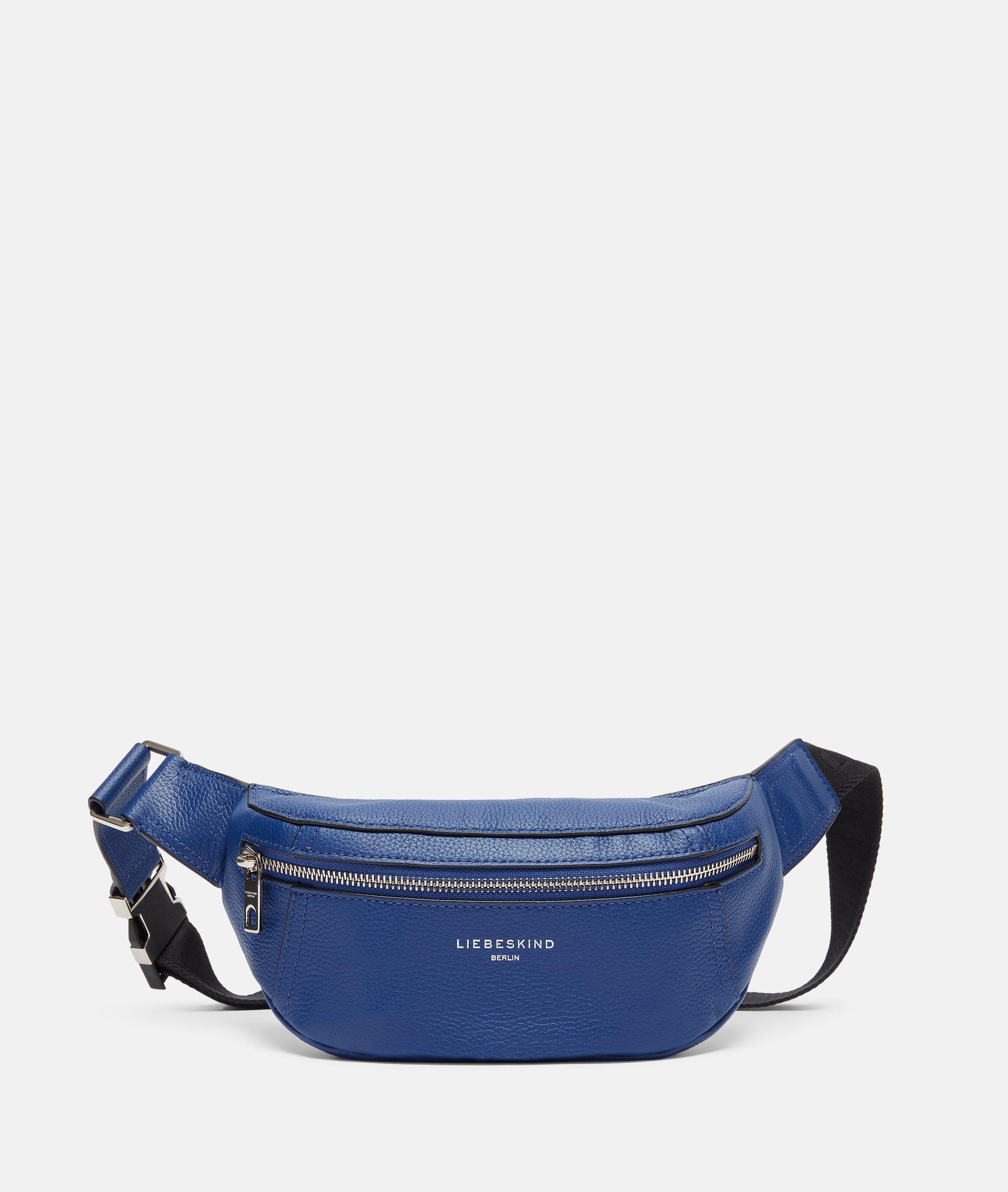 Liebeskind Berlin - Gürteltasche aus Rindsleder -  blau