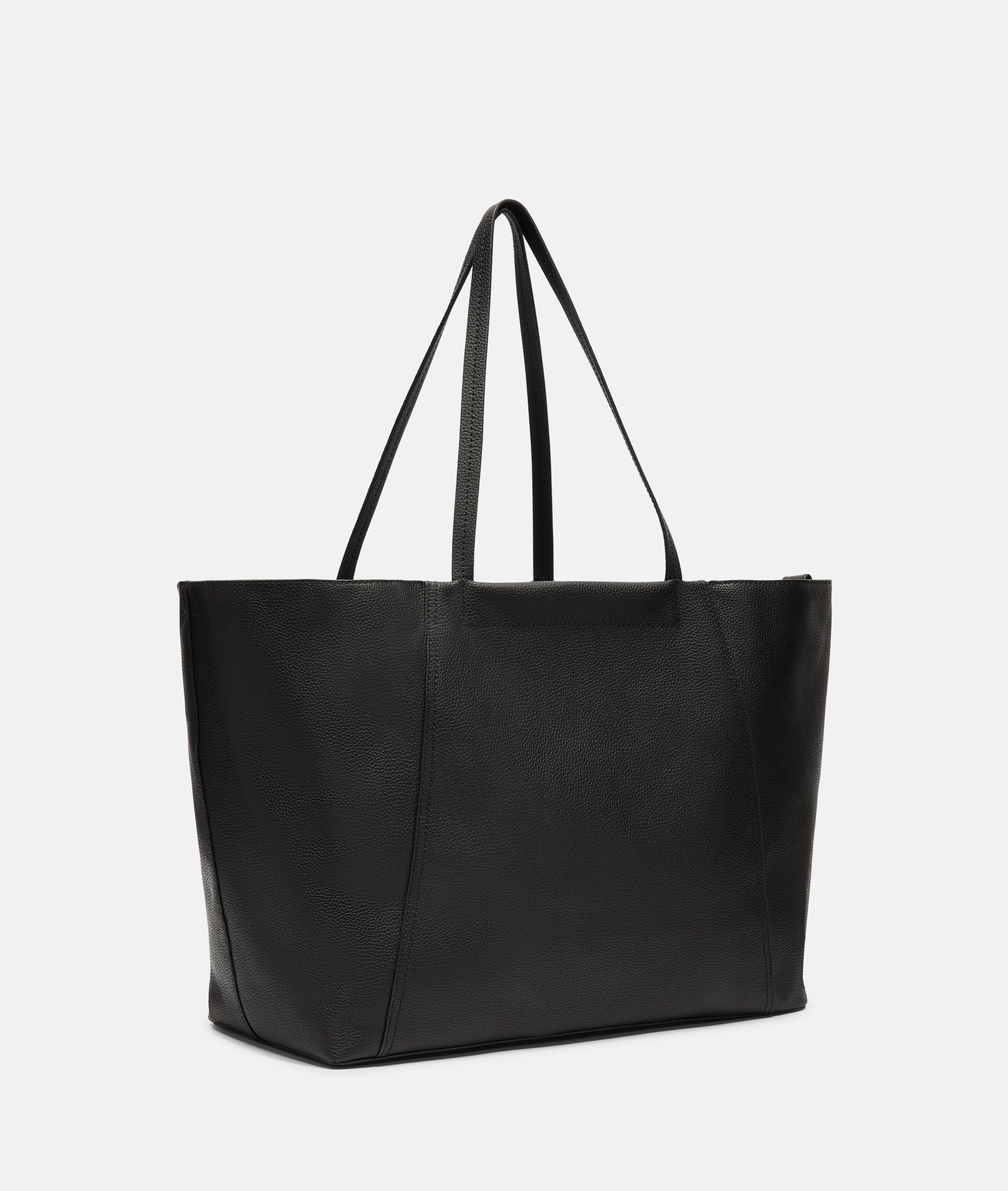 Thumbnail - Liebeskind Berlin - Großer Shopper aus Rindsleder -  schwarz