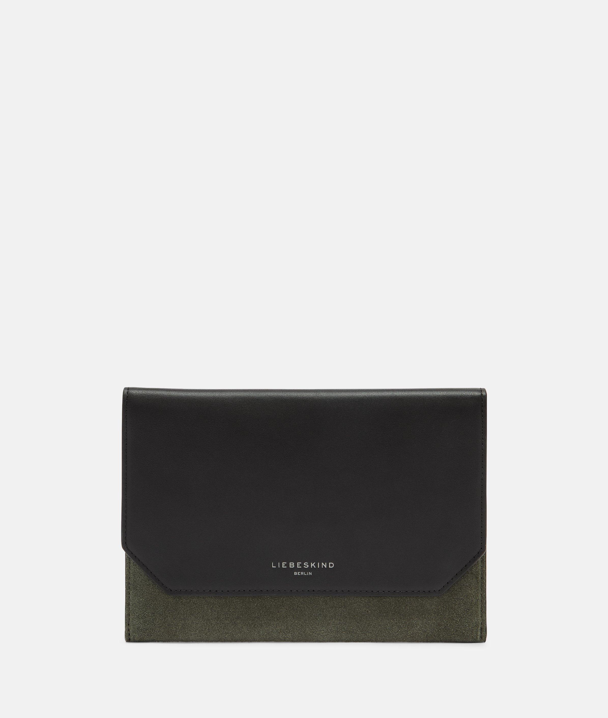 Liebeskind Berlin - Handliche Clutch aus Leder -  Grün