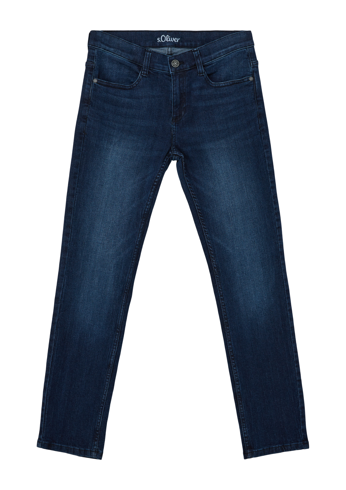 s.Oliver - Jeans Seattle / Regular Fit / Mid Rise / Slm Leg, Jungen, blau