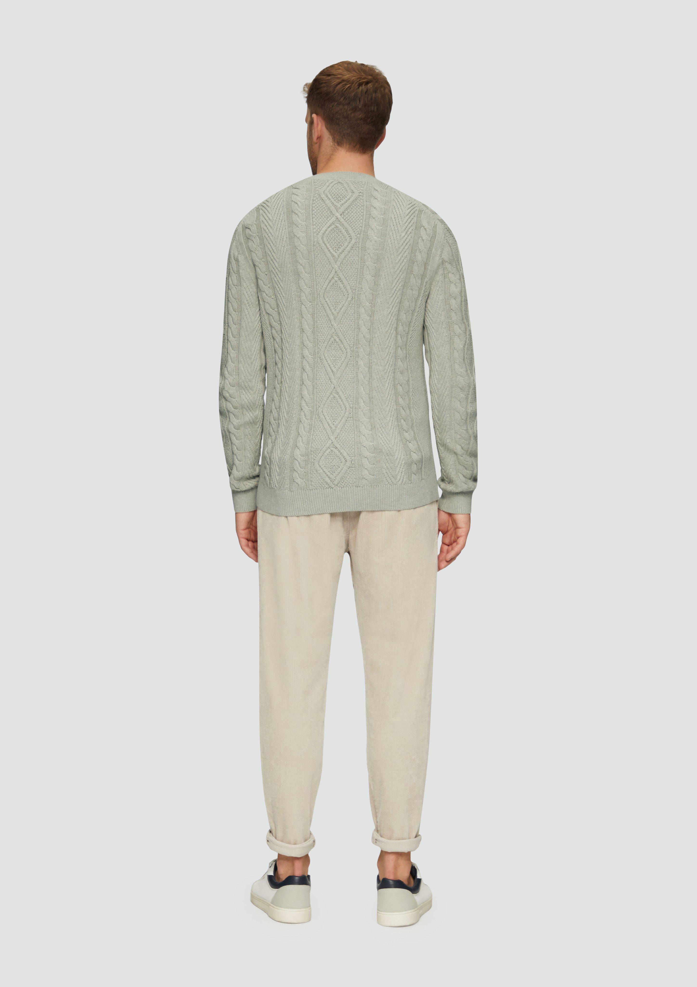 Pull en tricot in 80W0 & 5978