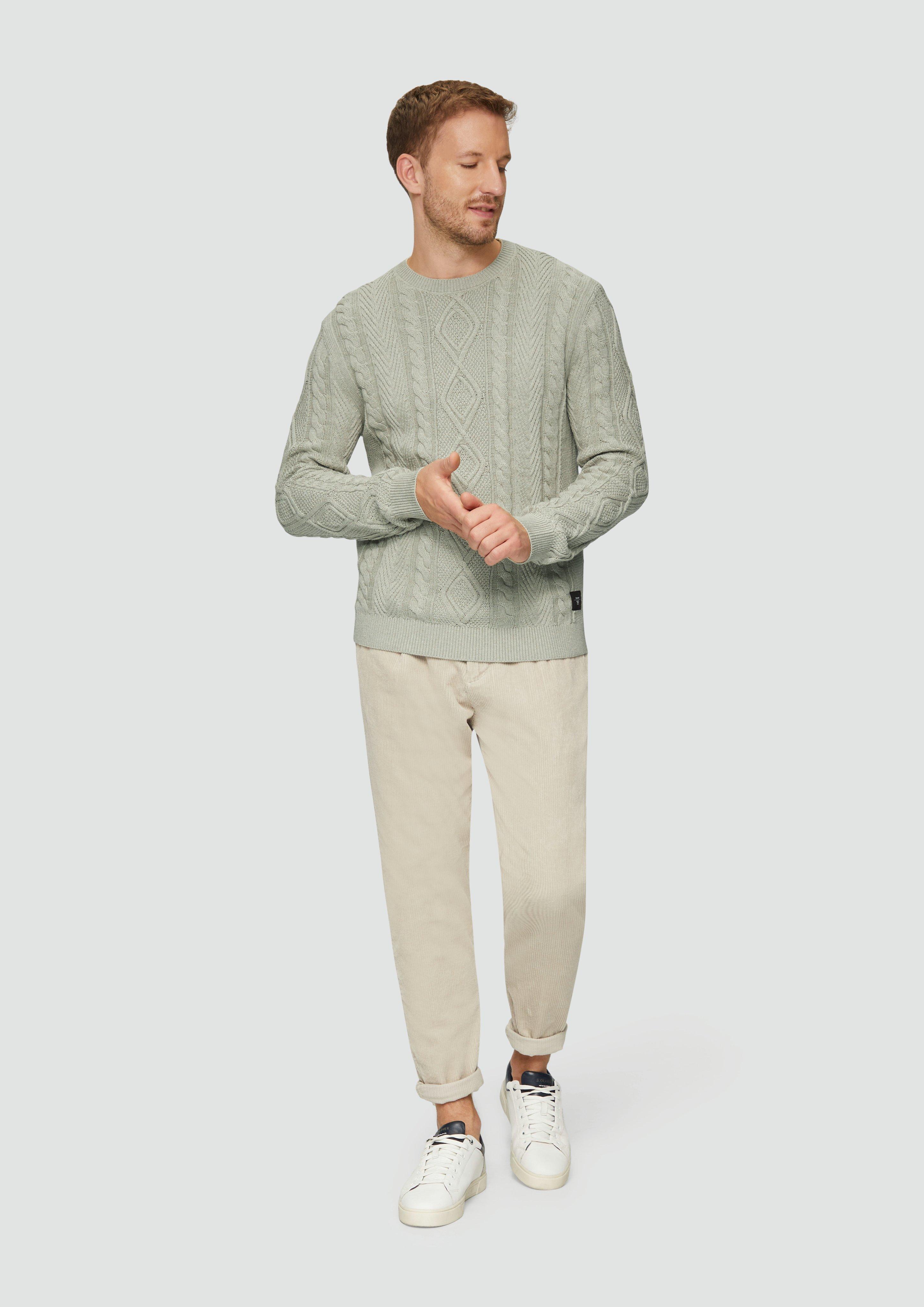 Pull en tricot in 80W0 & 5978