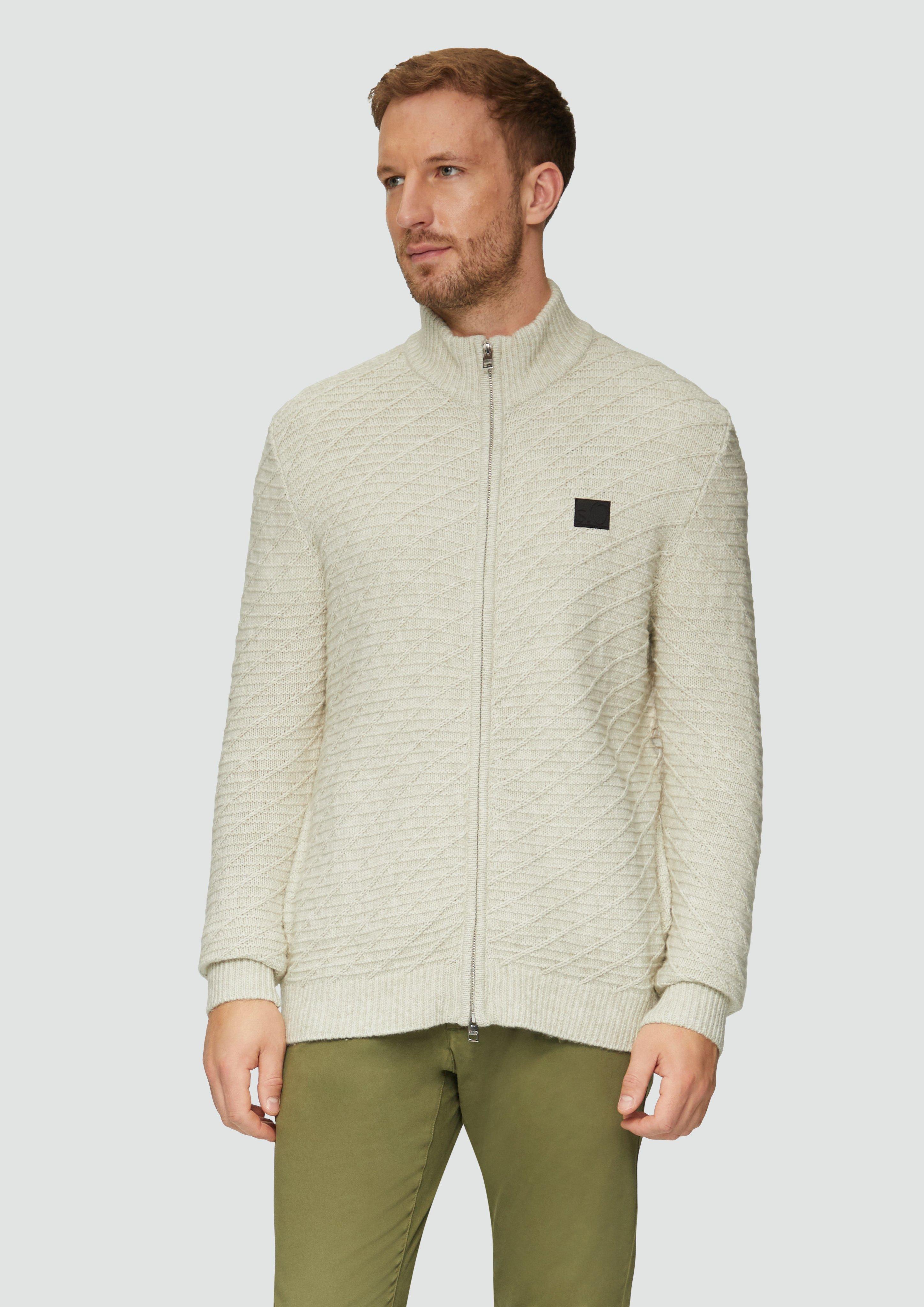 Veste en tricot in 80X0